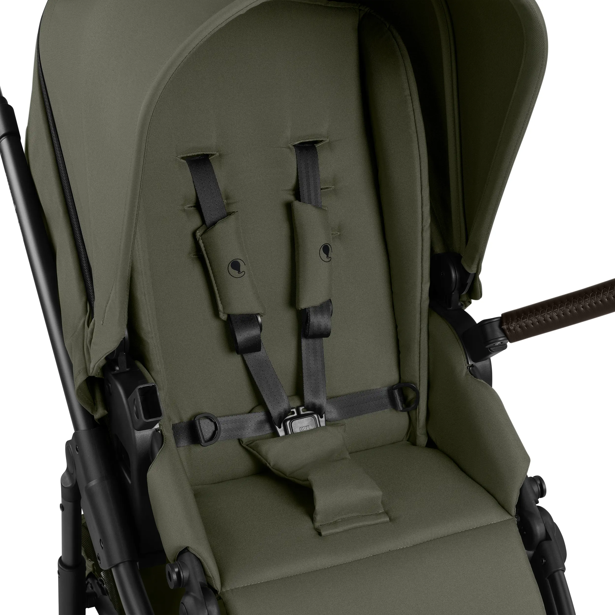Set de cochecito 3en1 Salsa Core con silla de coche Calla con función de reclinación- Olive