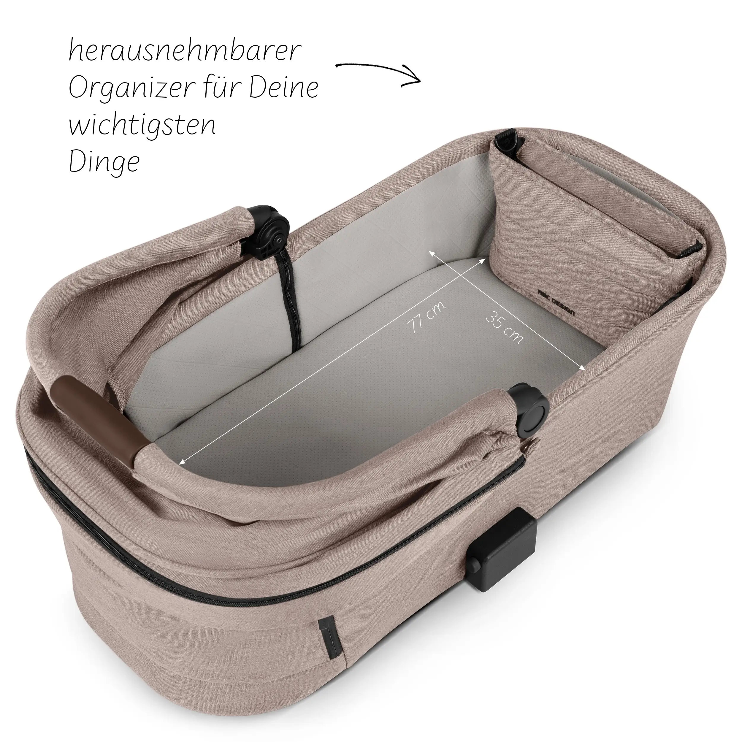 Conjunto de cochecito 4en1 Samba 2 incl. Base Isofix - Camel