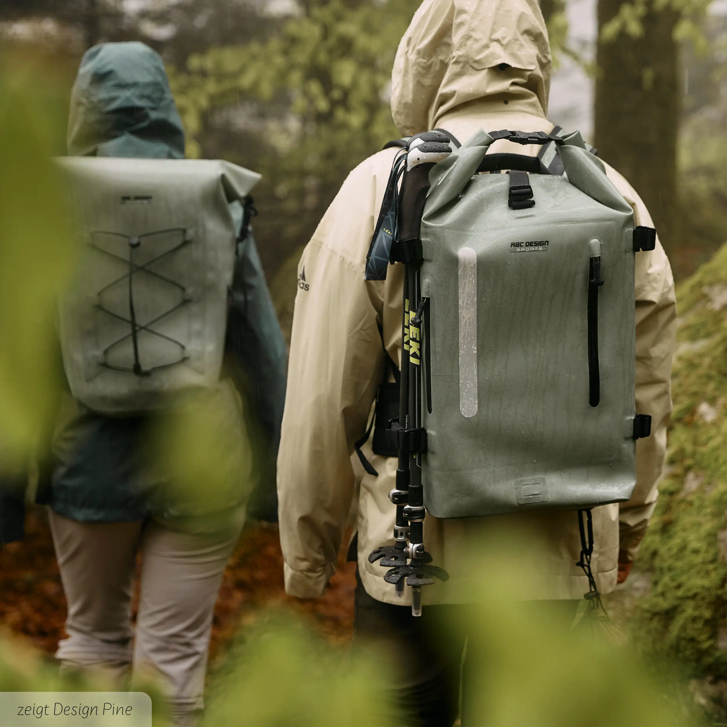 Mochila de exterior Solothurn 22L para la vida cotidiana y la aventura - Avocado