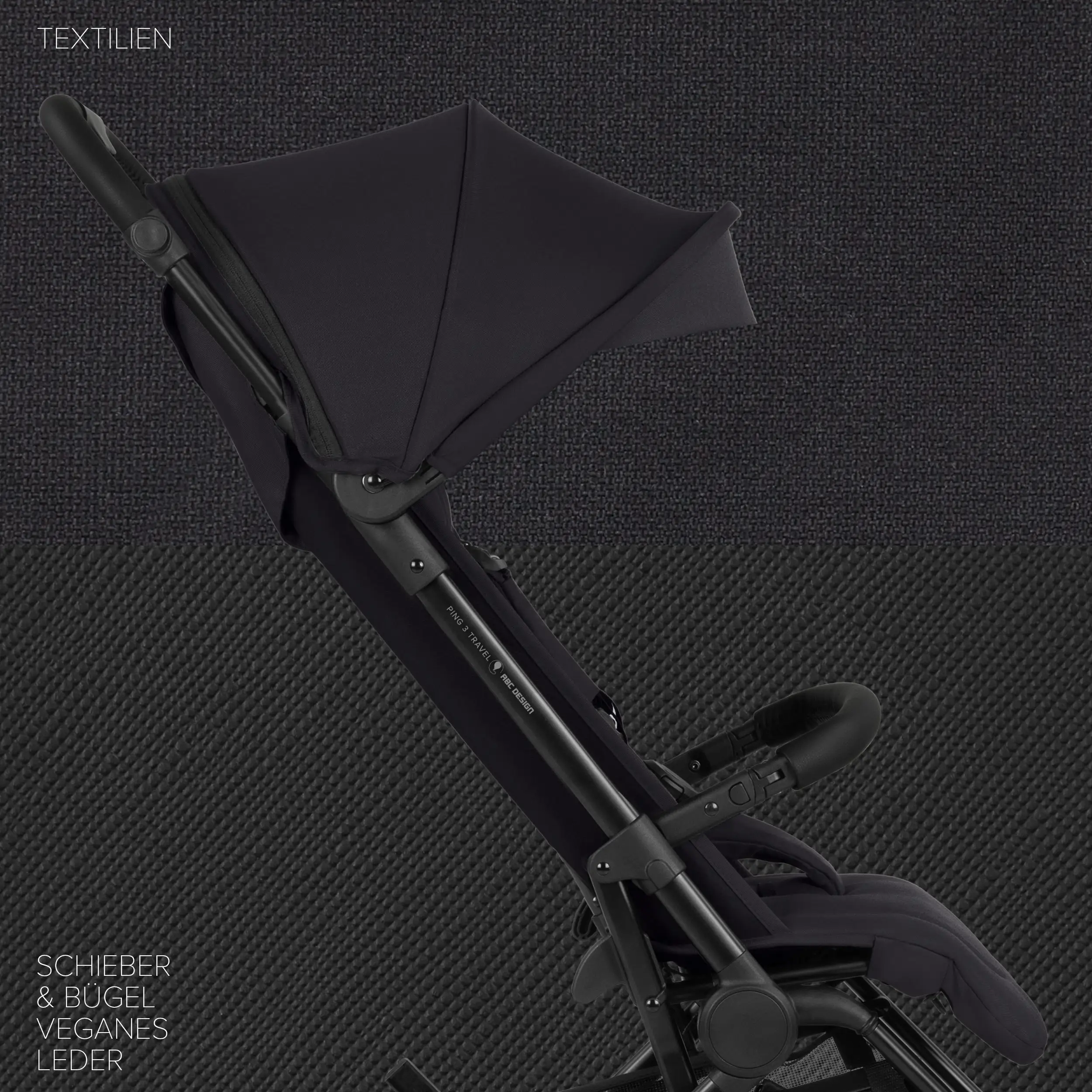 Silla de paseo Ping 3 Travel - Coal