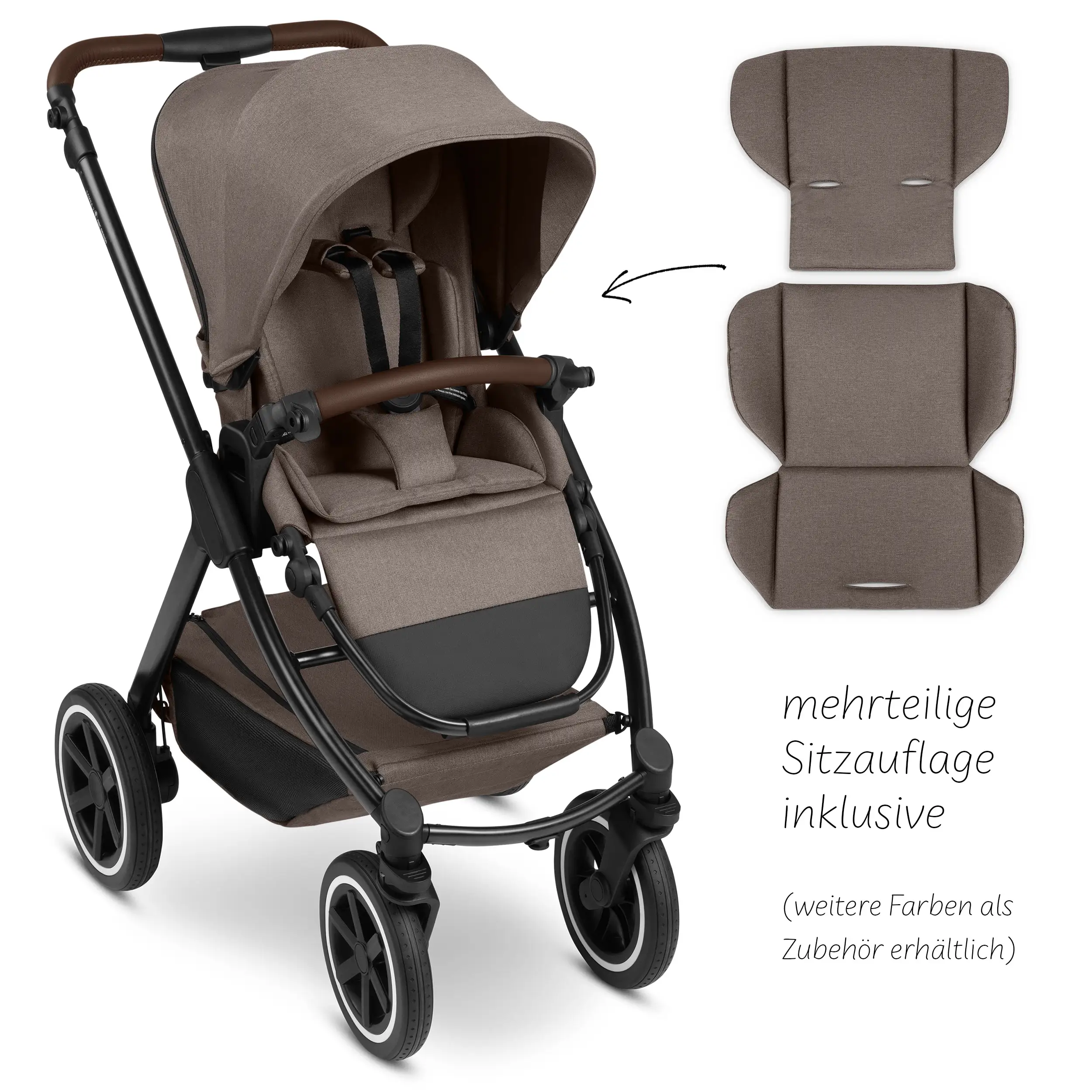 Conjunto de cochecito 4en1 Samba 2 con Base Isofix - Nature