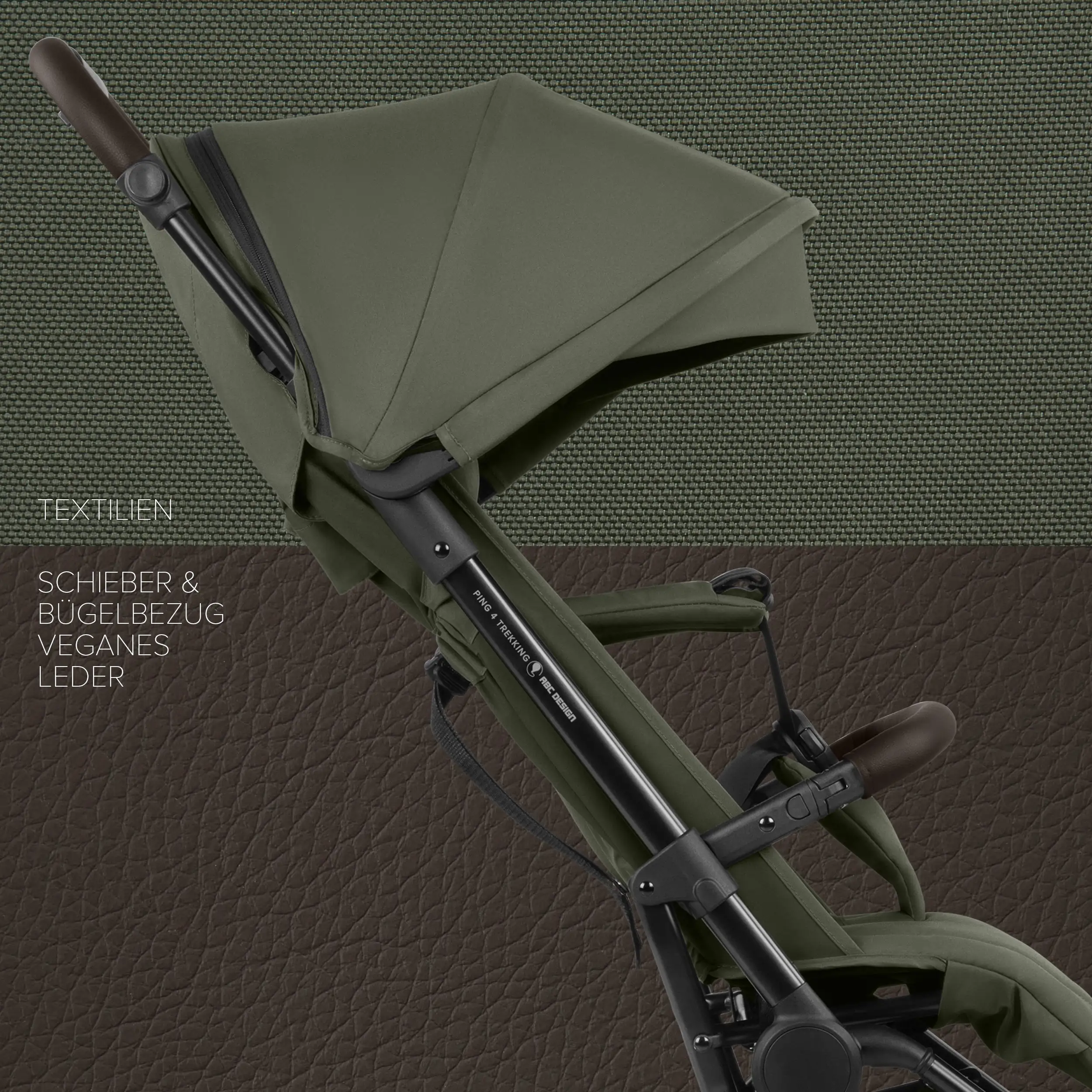 Silla de paseo de viaje Ping 4 Trekking - Pea