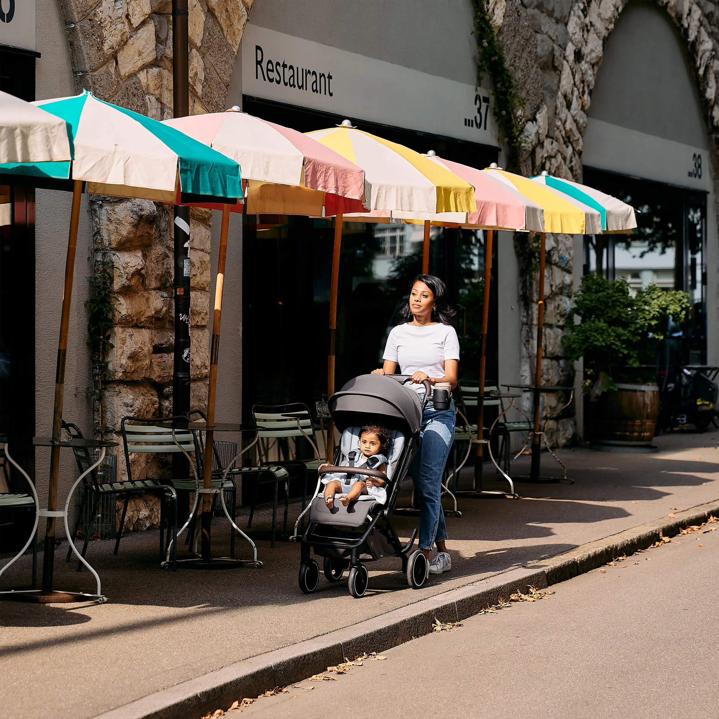 Silla de paseo Ping 3 Trekking - Coal