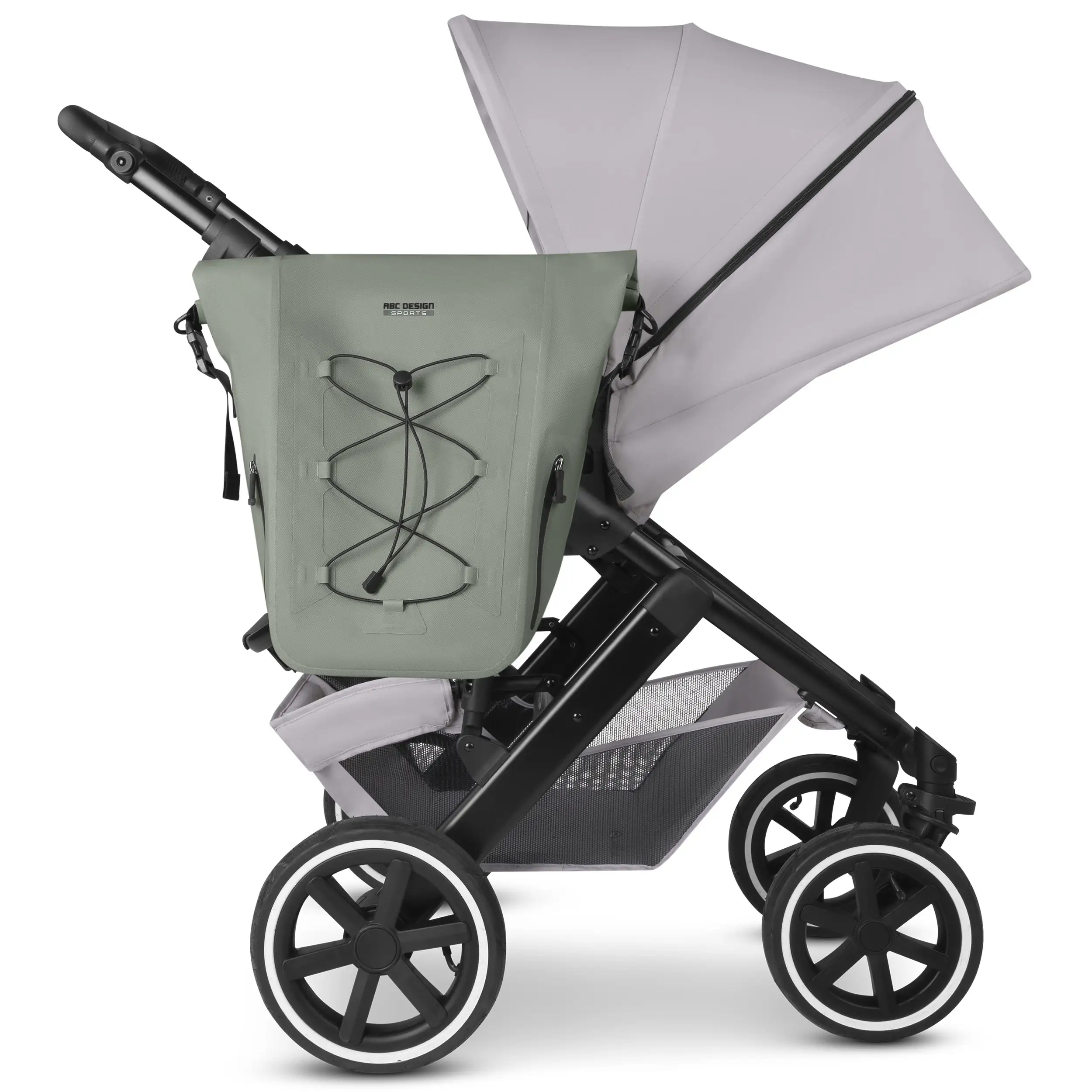 Bolsa de sillín Sion 20L para cochecito, remolque para bicicleta y uso diario - Pine