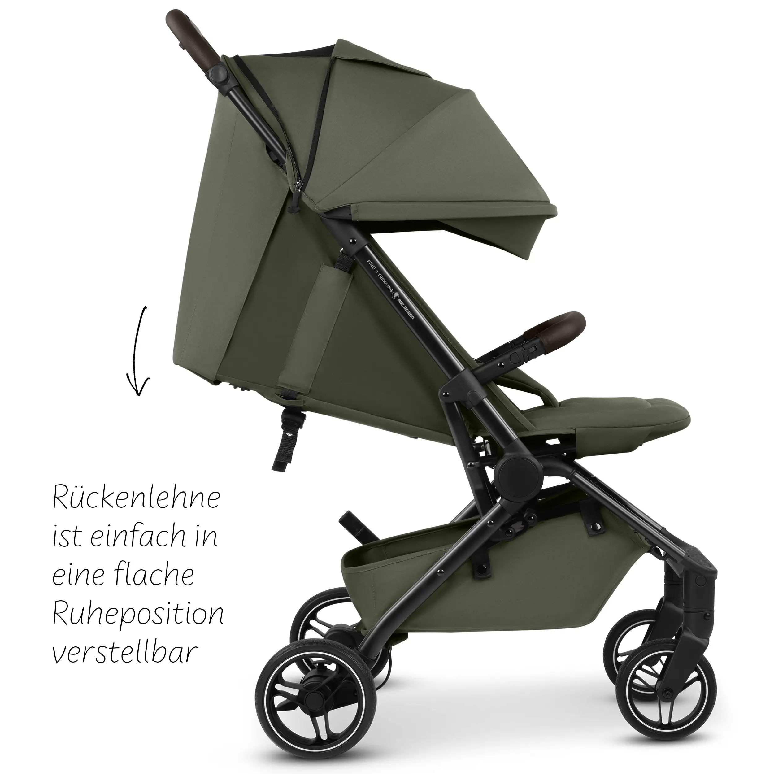 Silla de paseo de viaje Ping 4 Trekking - Pea