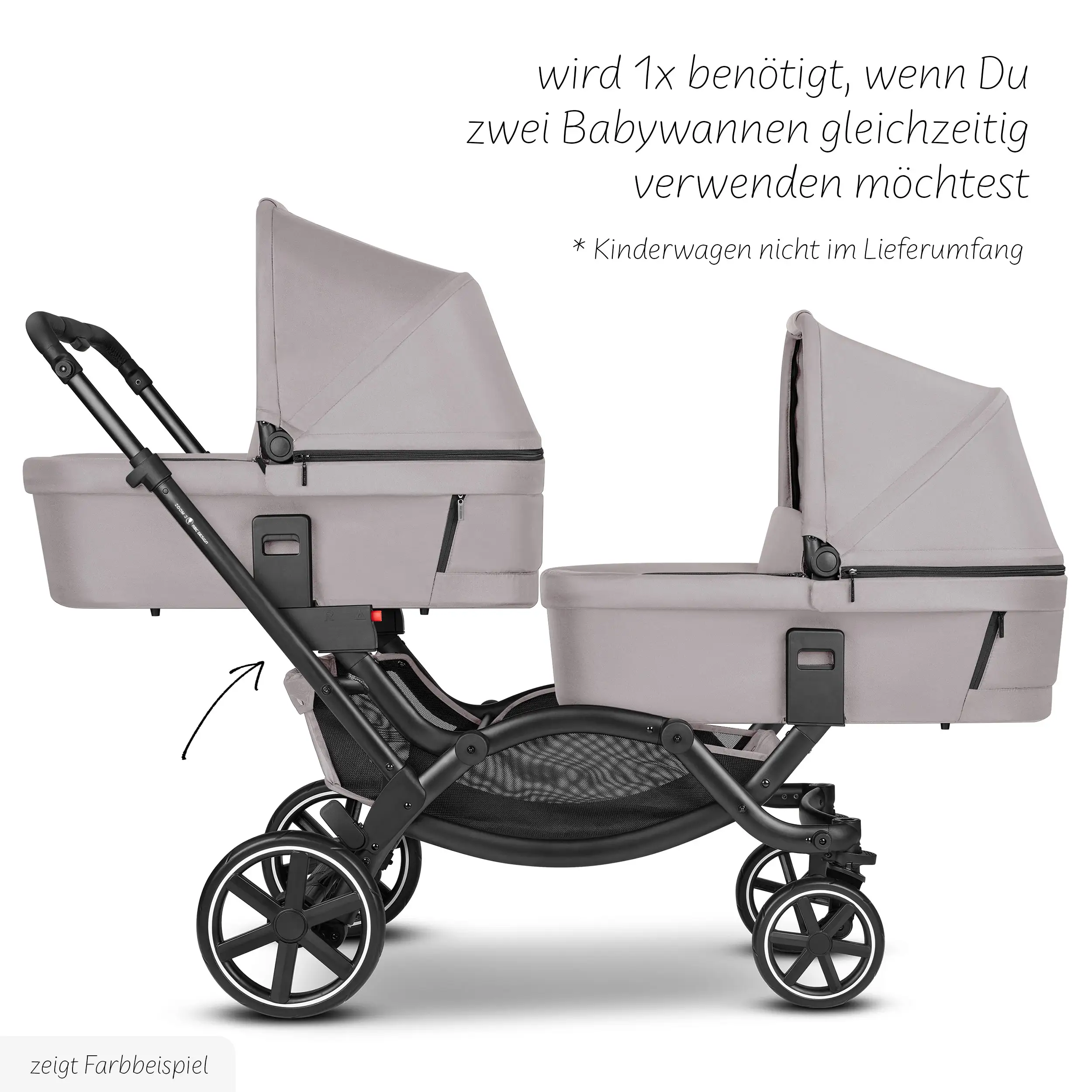 Adaptador Zoom para Segundo Capazo