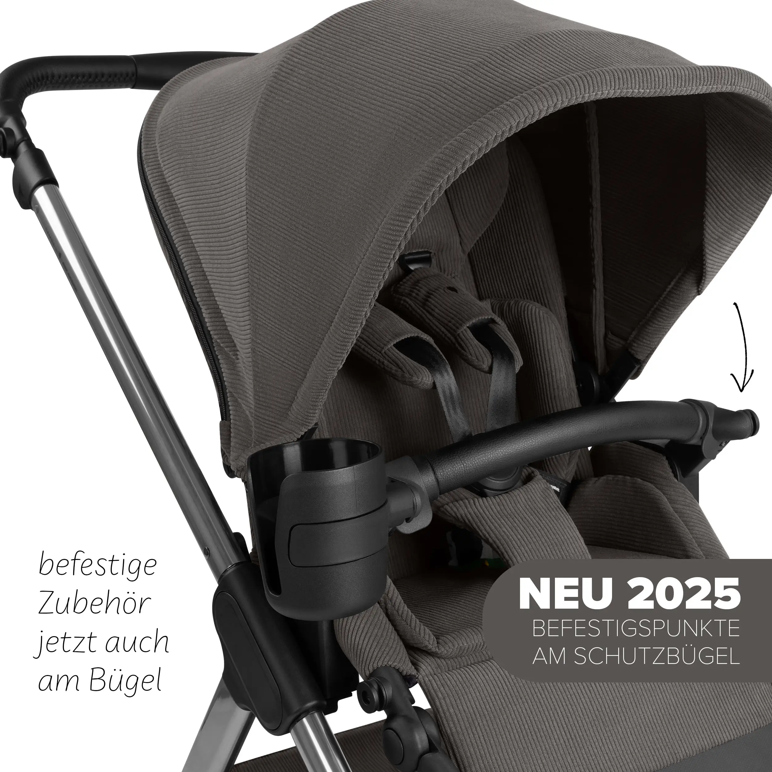 Cochecio 2en1 Samba 2 - Almond