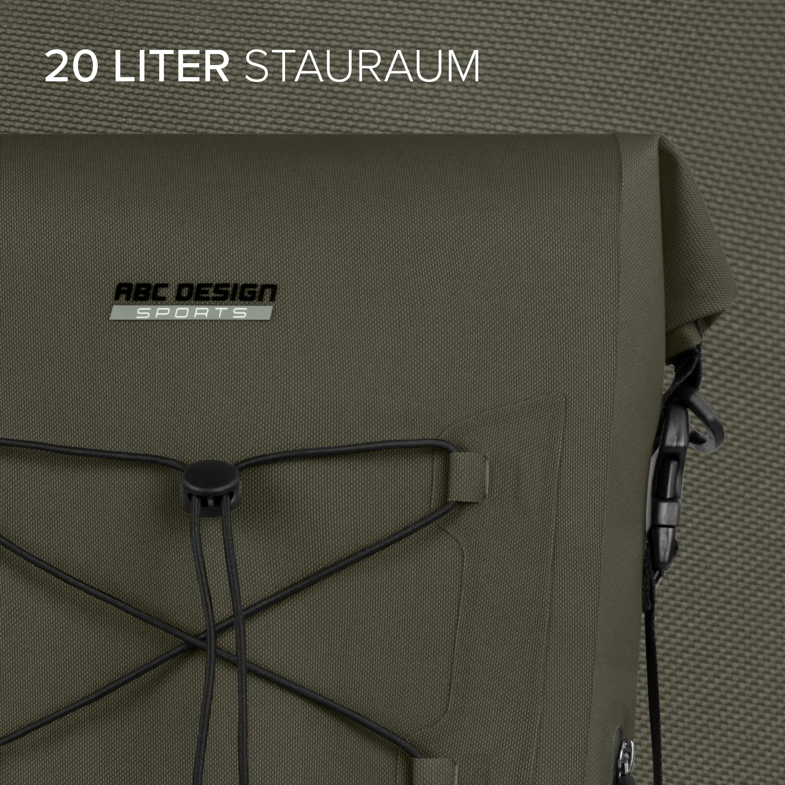 Bolsa de sillín Sion 20L para cochecito, remolque para bicicleta y uso diario - Avocado