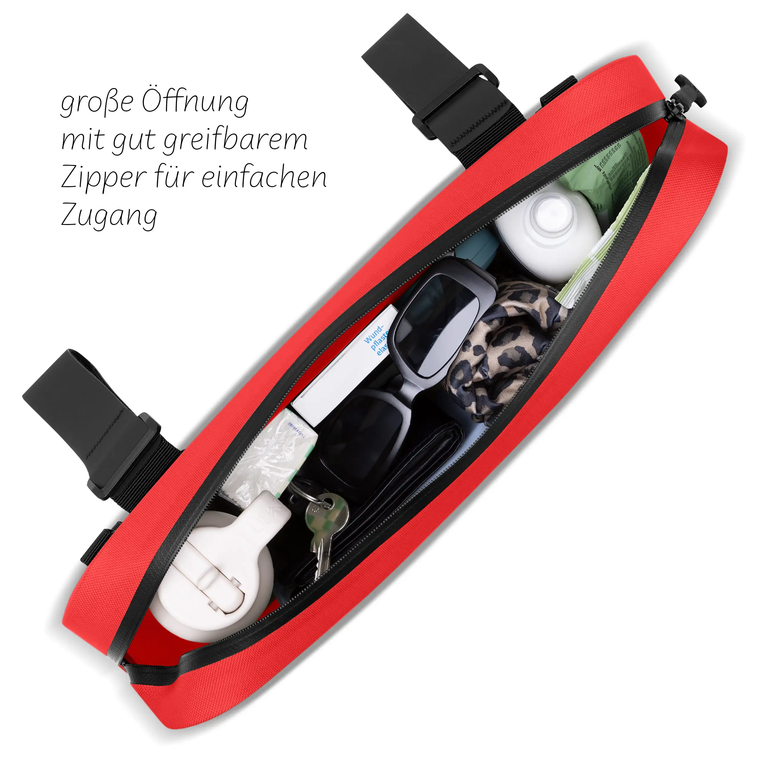 Bolsa de sillín Geneva 4,5L para cochecitos, bicicletas y uso diario - Mango