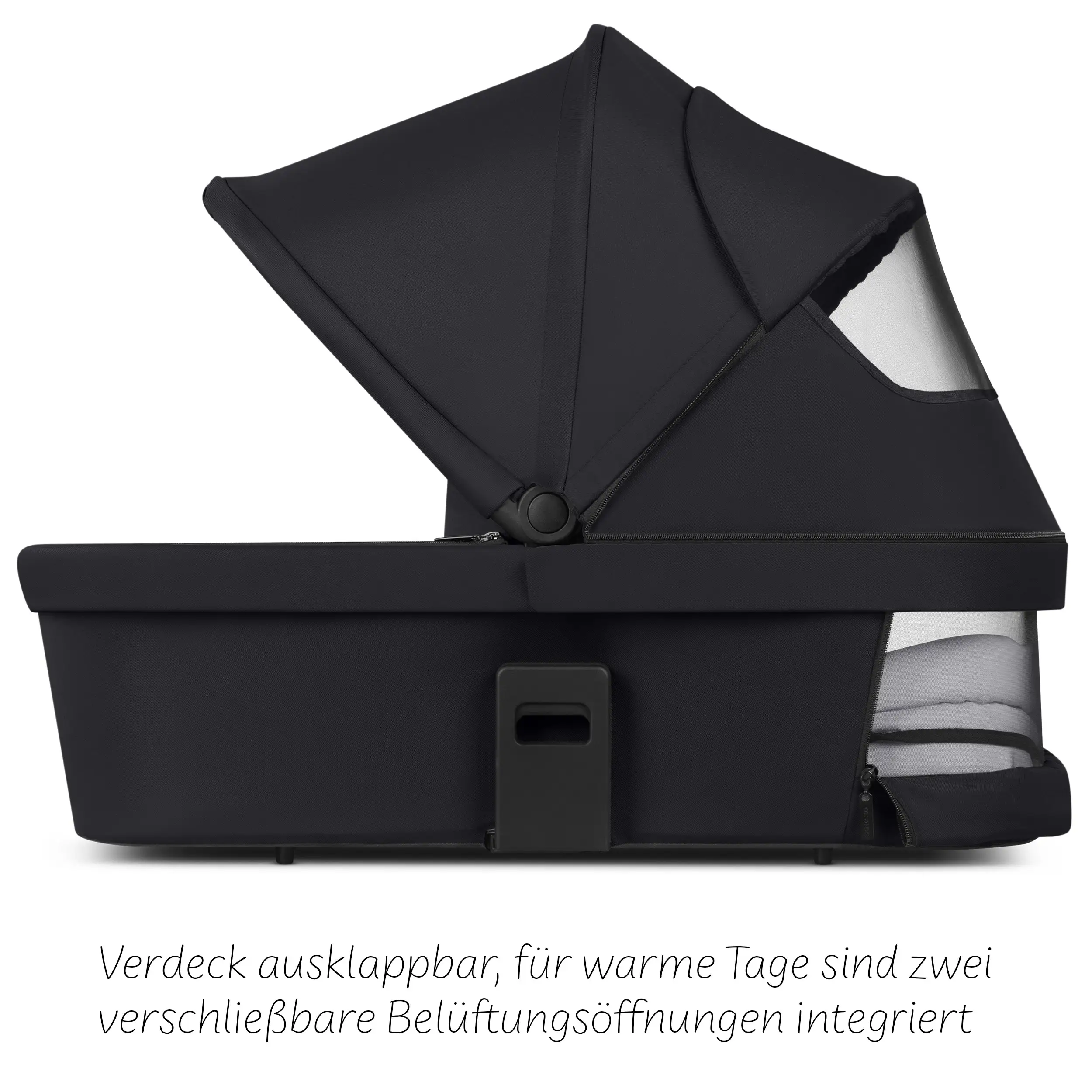 Set de cochecito 4en1 Salsa Core con silla de auto Calla reclinable y base ISOFIX Root - Ink