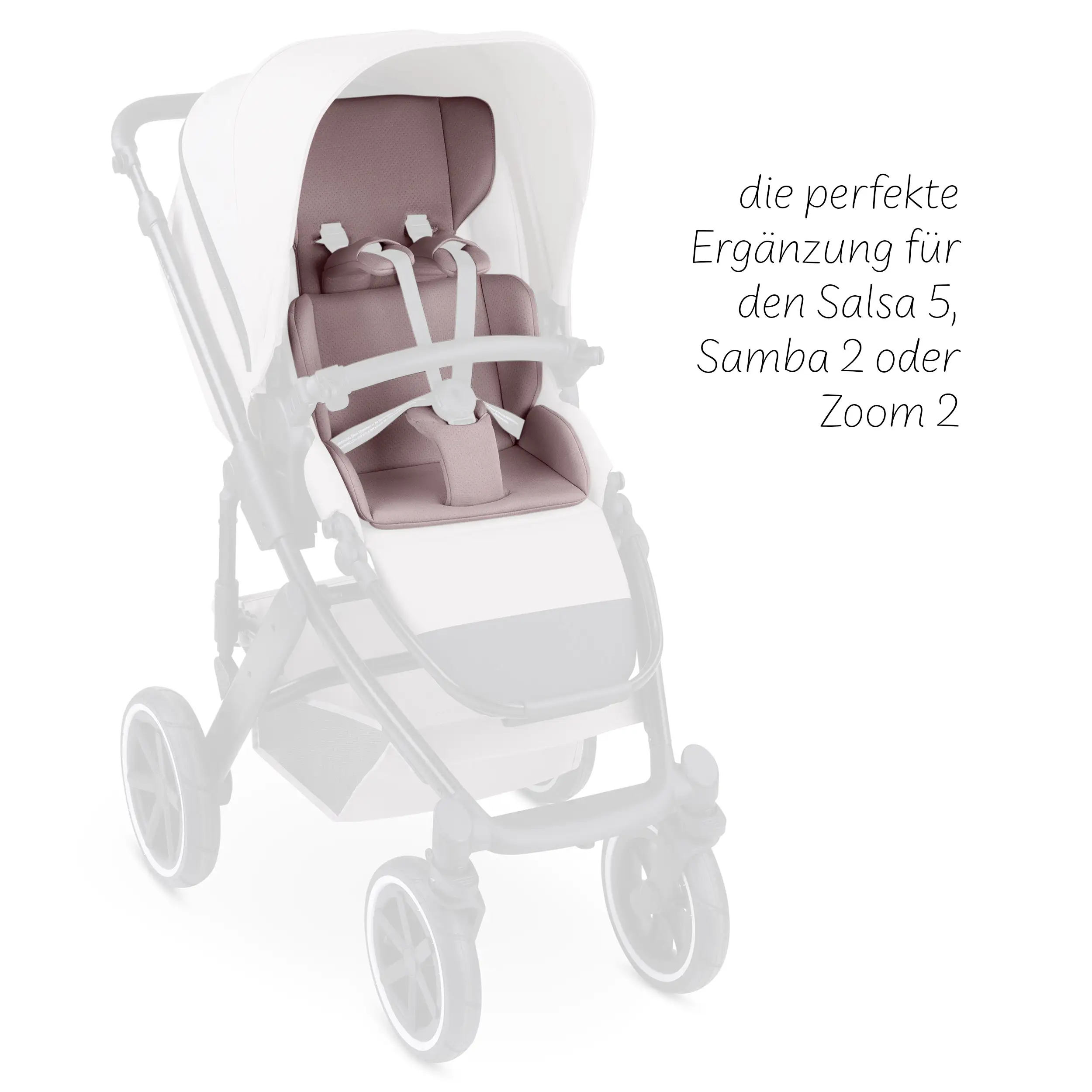 Cojin reductor Comfort para cochecito Samba, Salsa, Zoom - Cozy Teak