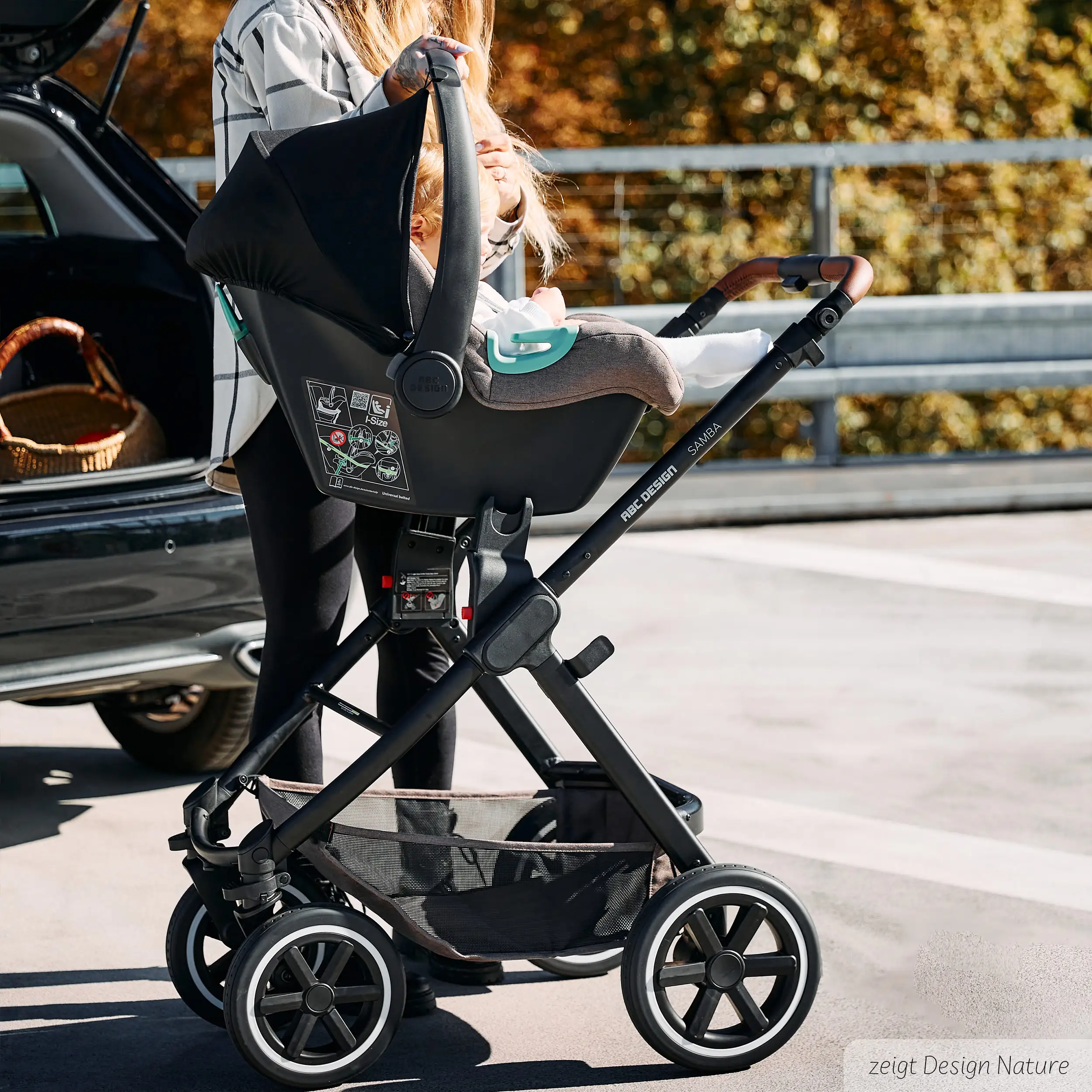 Silla de auto Tulip i-Size (para recién nacidos) - Sage