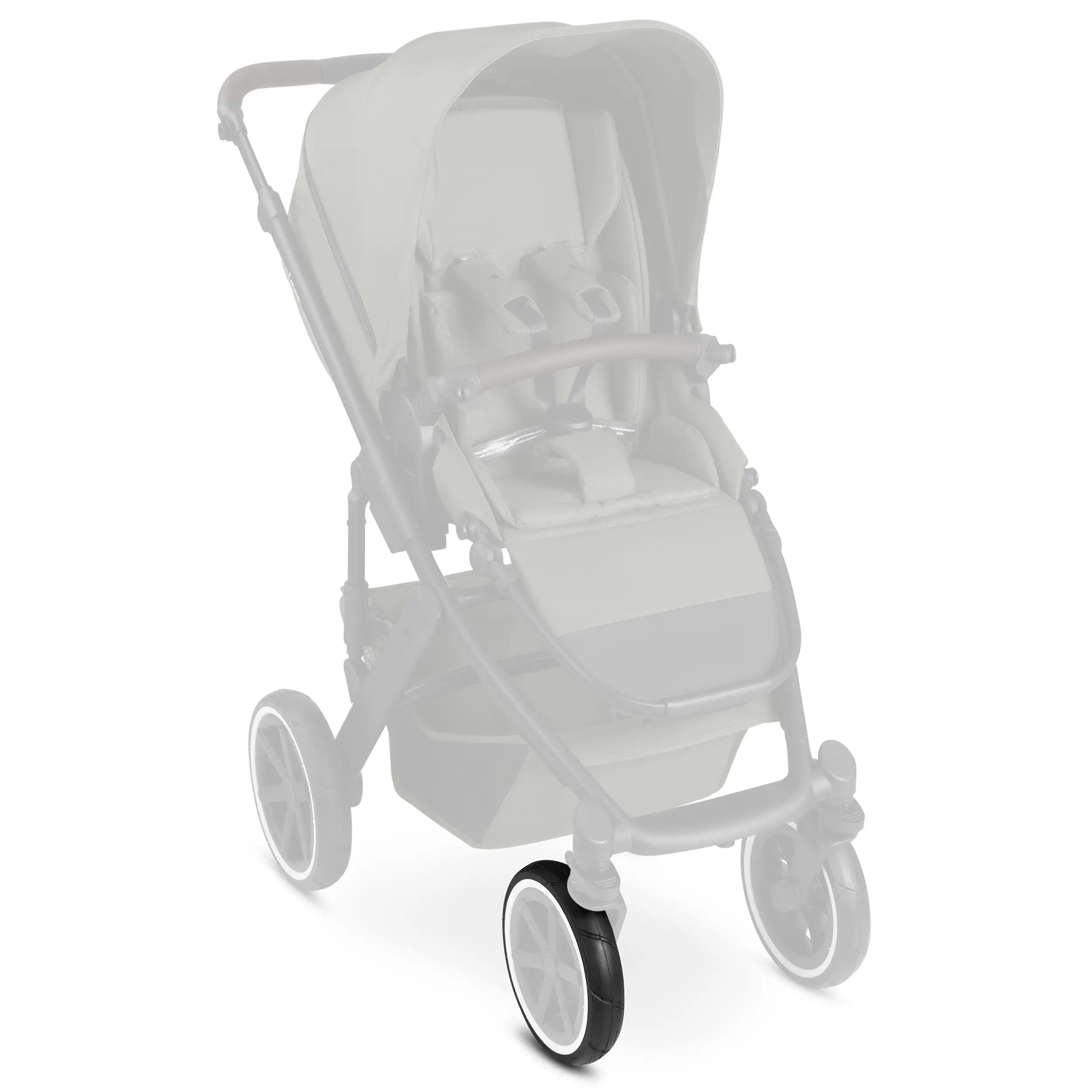 Cubierta para rueda delantera Salsa 4 Air / Salsa 5 Air / Salsa Run / Salsa 5 Run - Black / White Wall