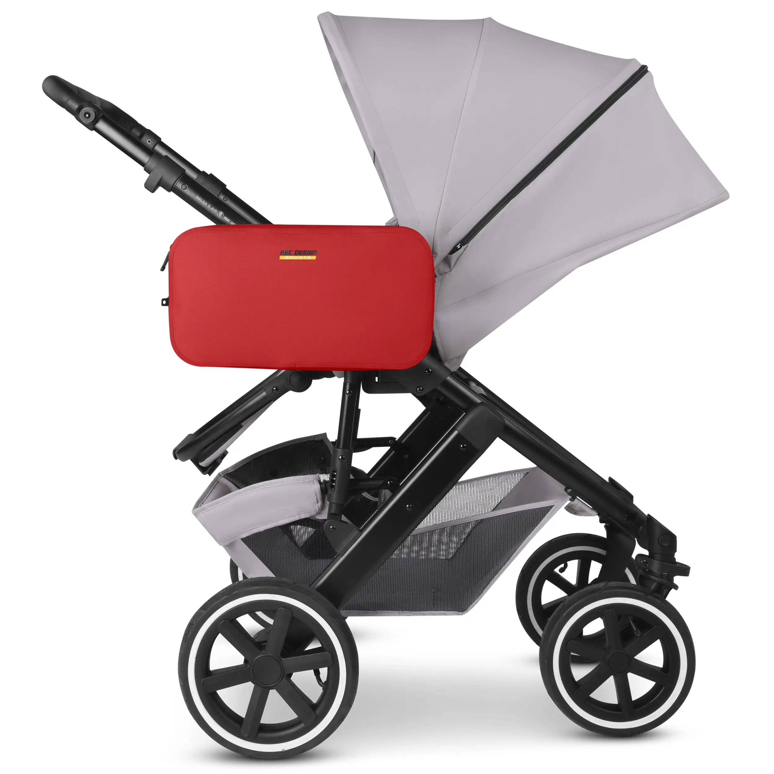 Bolsa de sillín Geneva 4,5L para cochecitos, bicicletas y uso diario - Mango