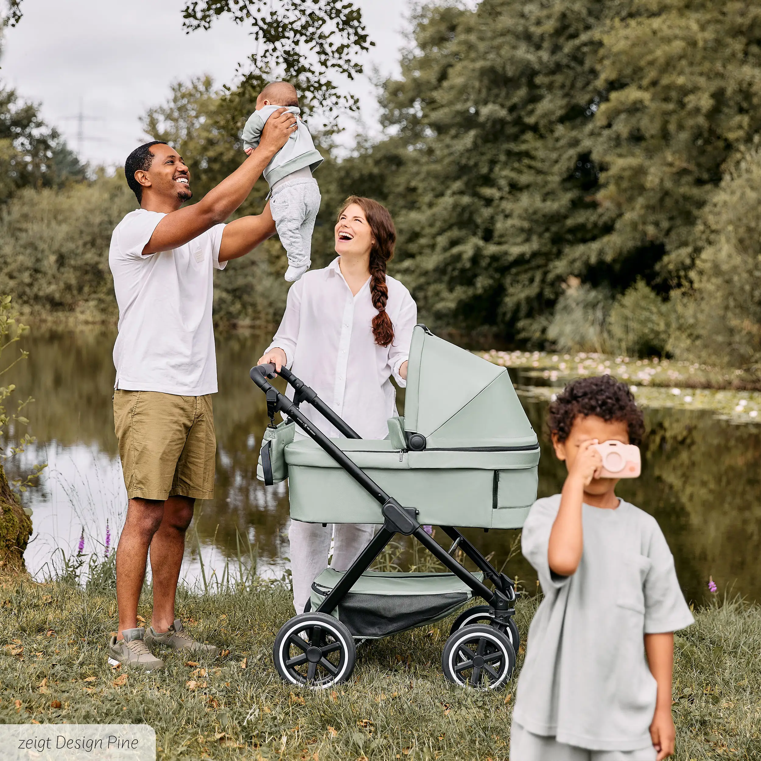 Set cochecito 3en1 Samba 2 incl. Silla de Auto - Camel