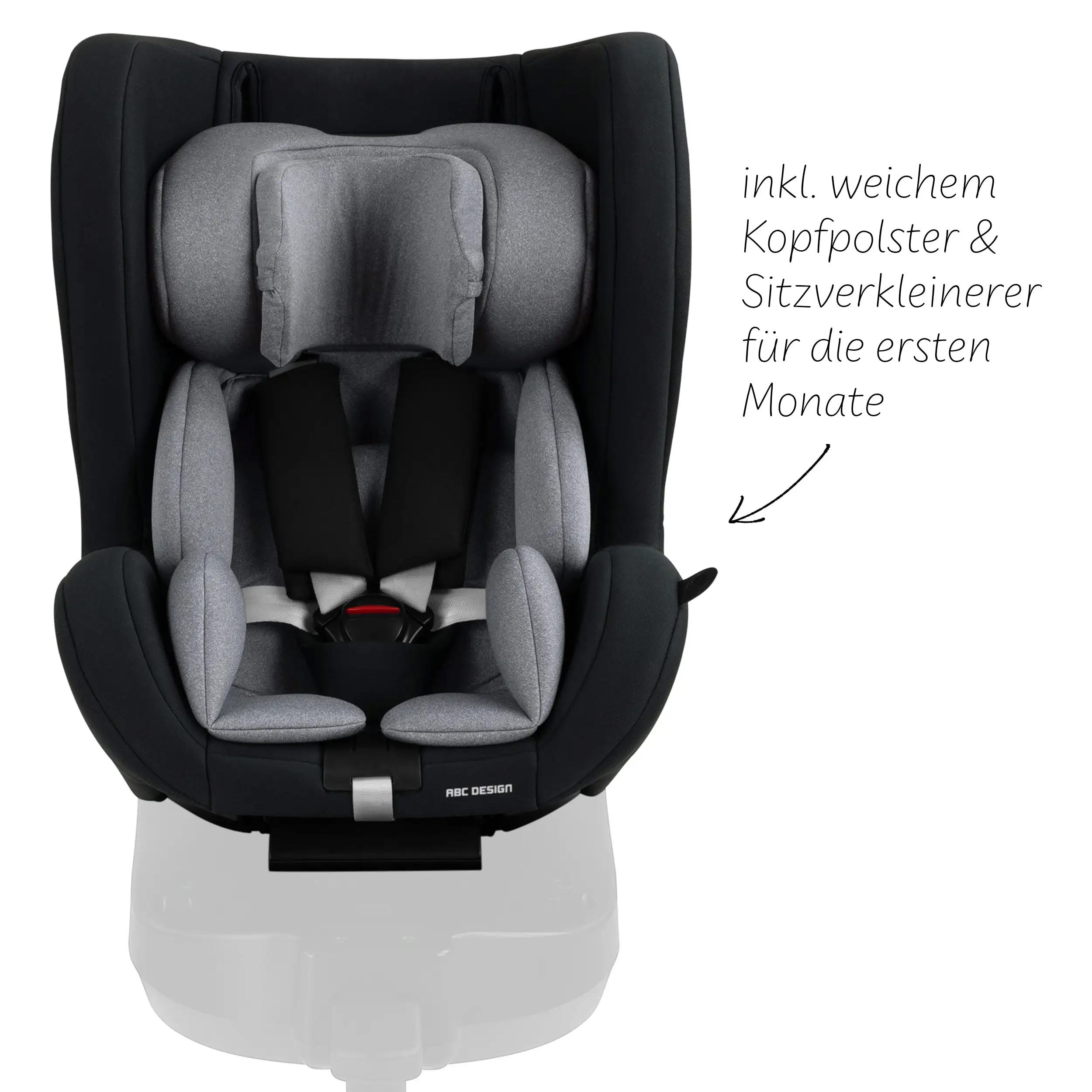 Silla de auto Lily i-Size incl. base ISOFIX giratoria Root - Graphite