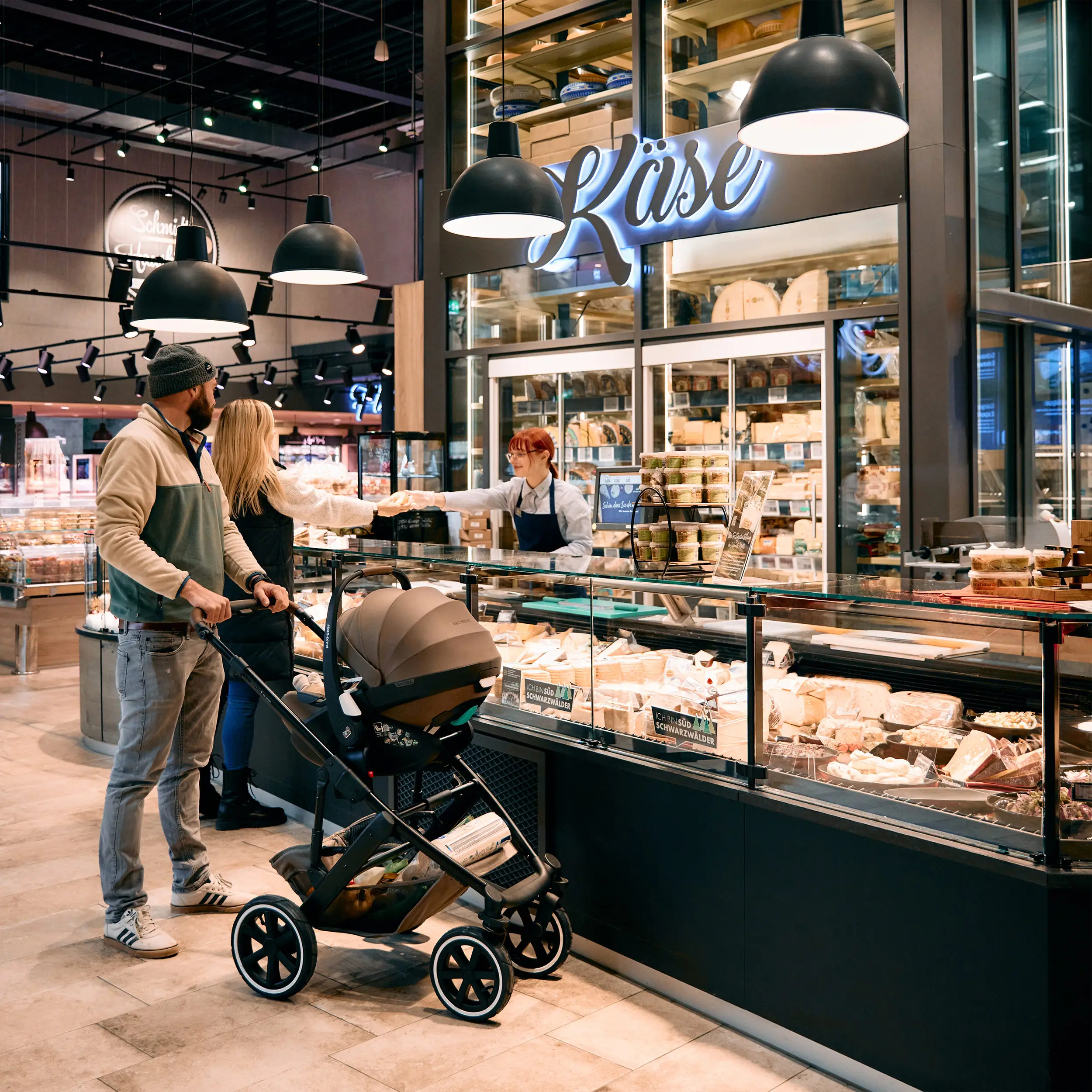 Set cochecito 3en1 Salsa 5 Air incl. Silla de Auto Maxi Cosi Pebble 360 Pro 2 - Nature