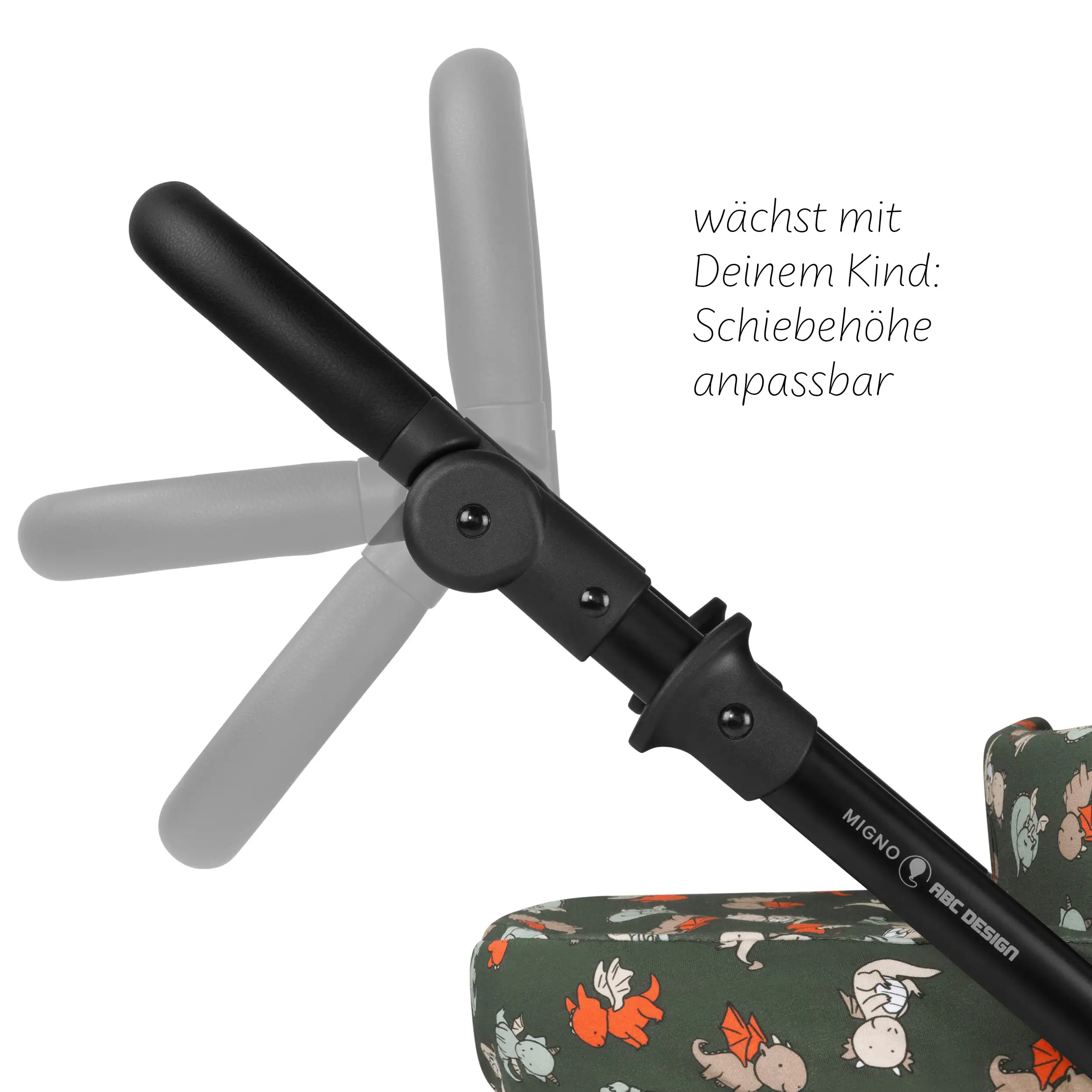 Cochecito de Muñecas Migno - Dragon