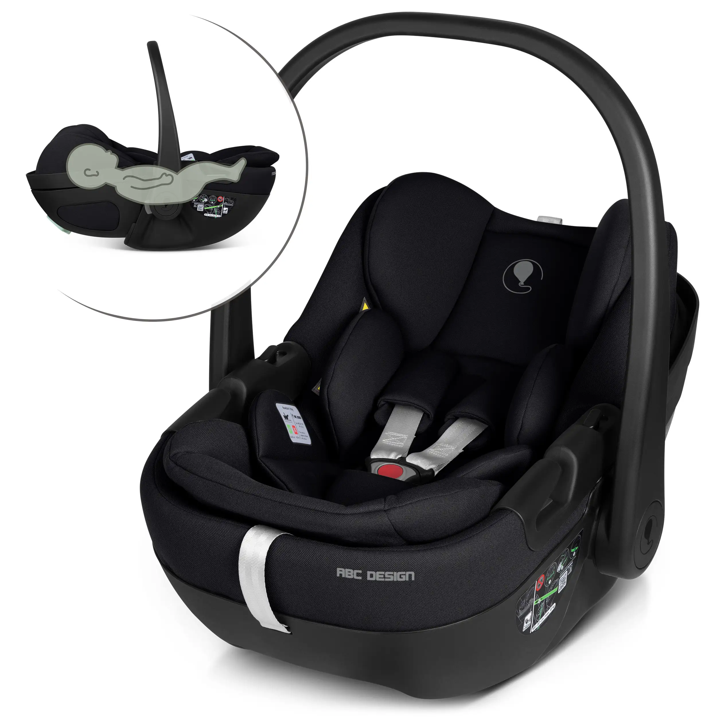 Silla de auto reclinable Calla i-Size - Ink