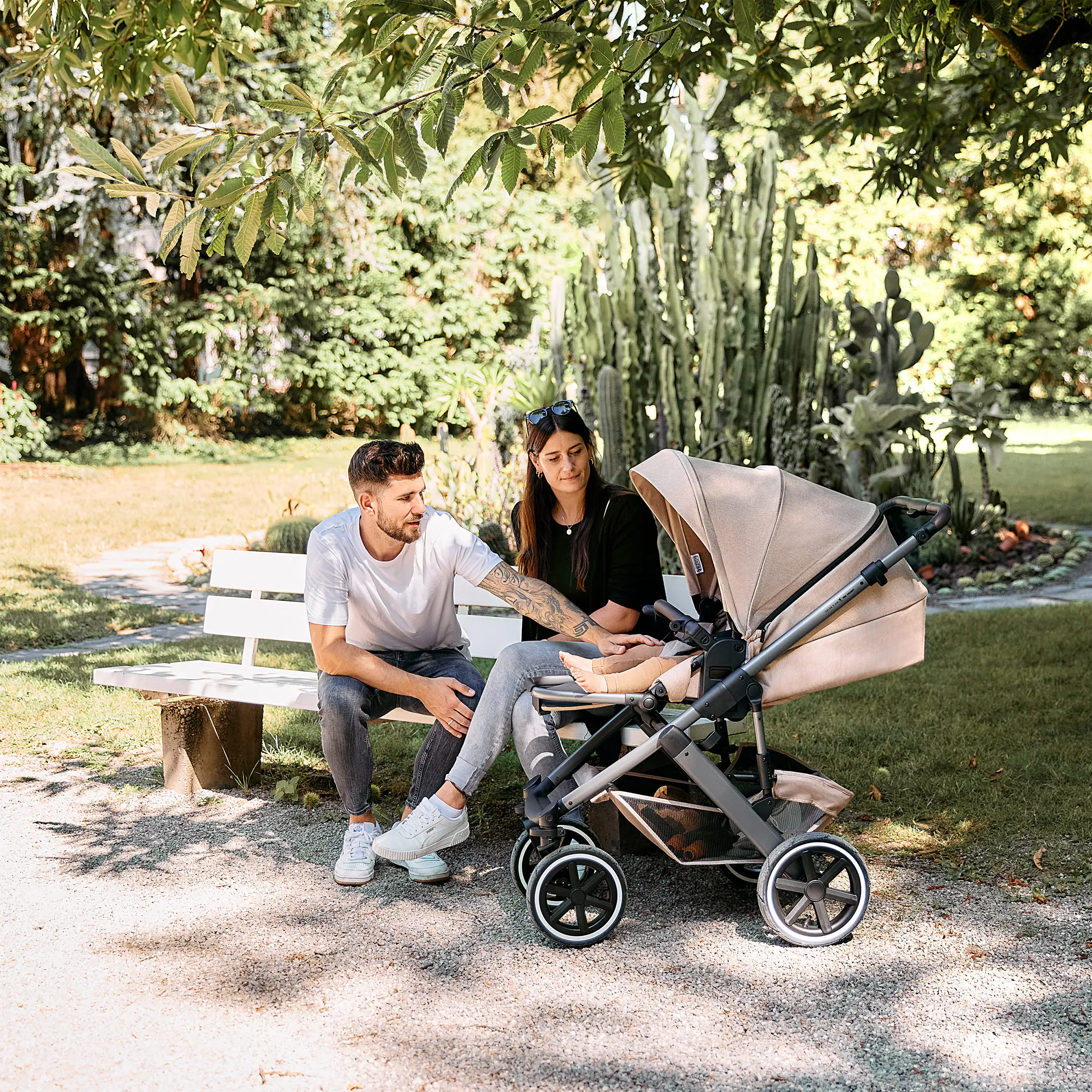 Cochecito 2en1 Salsa 5 Air - Camel