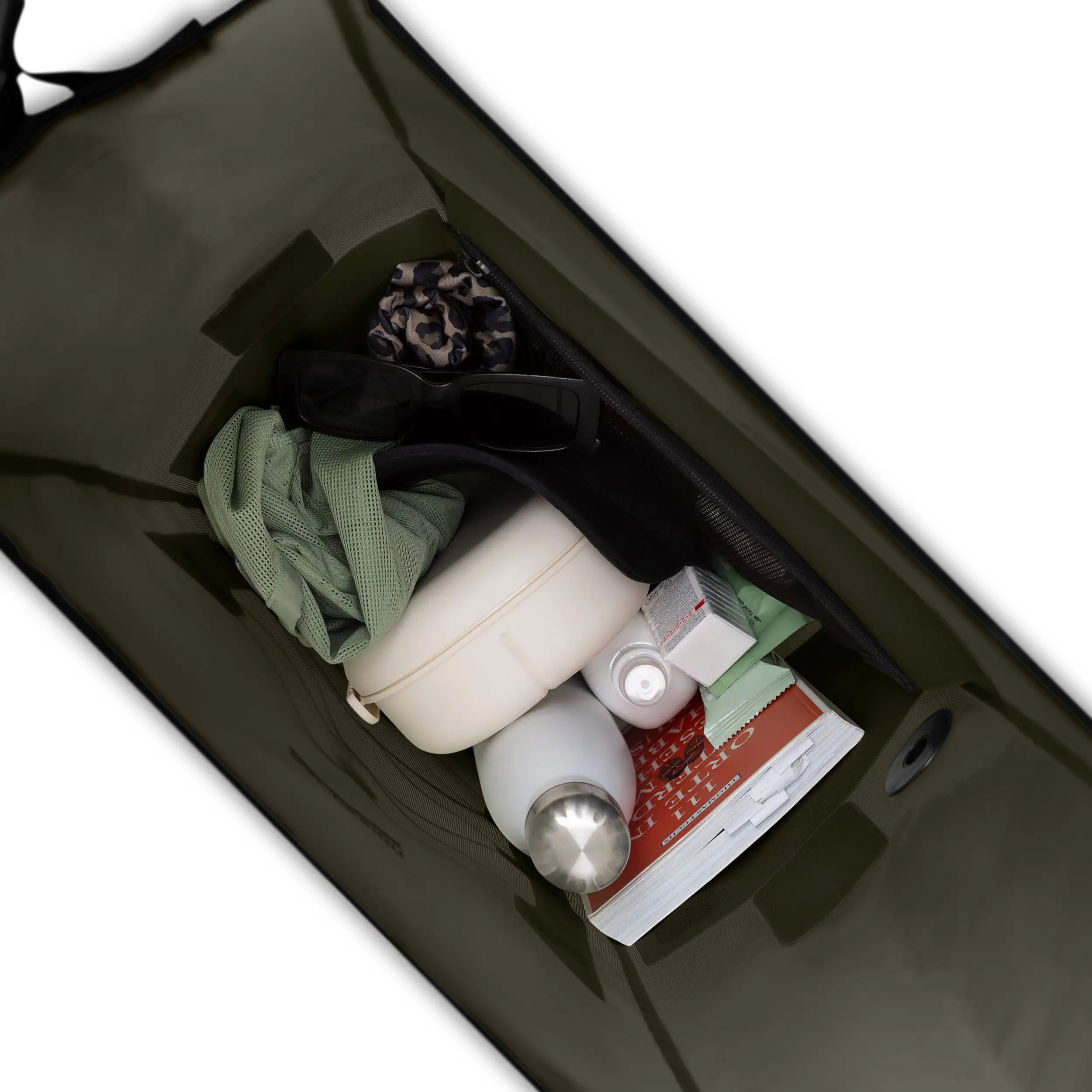 Bolsa de sillín Sion 20L para cochecito, remolque para bicicleta y uso diario - Avocado