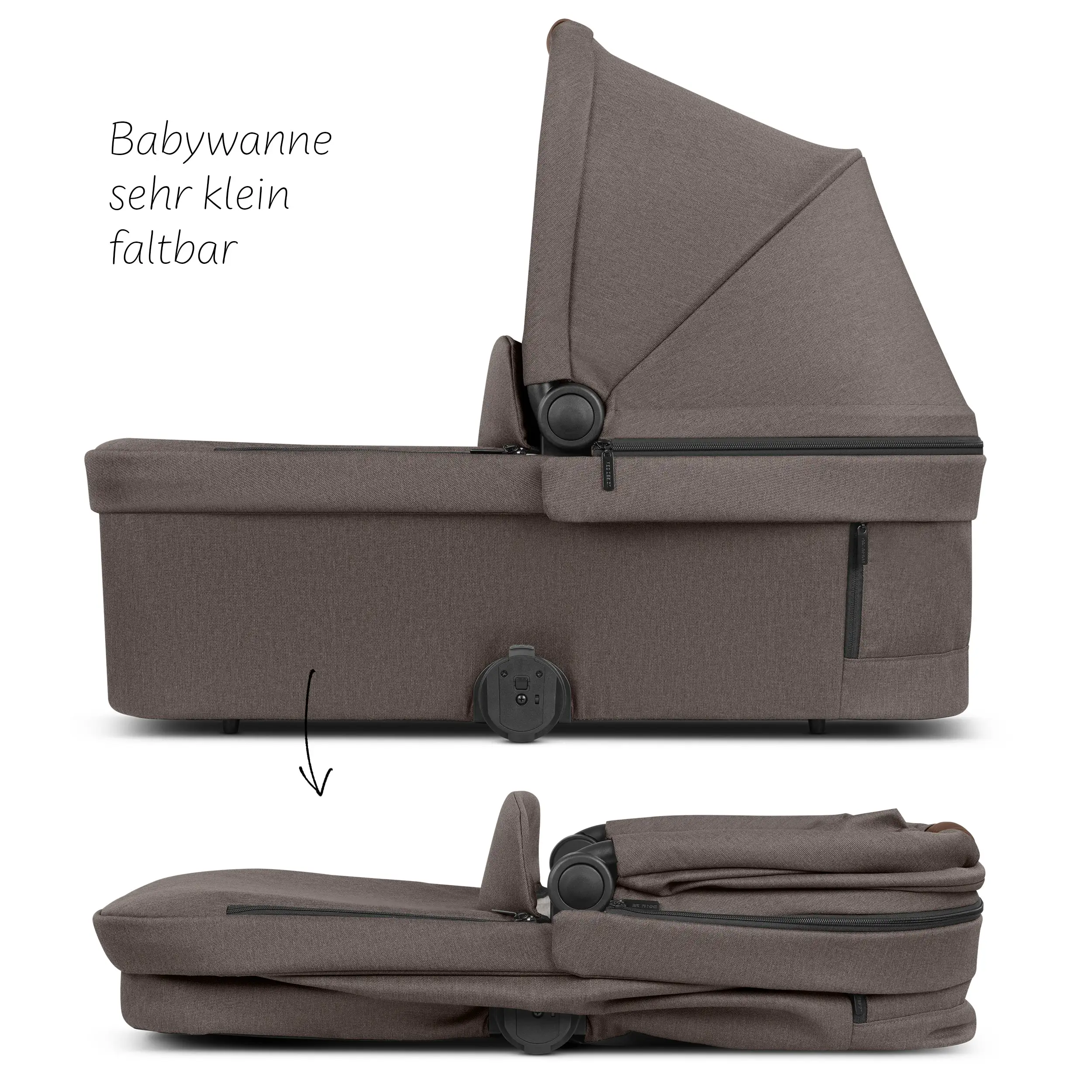 Set de cochecito 3en1 City Life con silla de auto Maxi-Cosi Pebble 360 Pro 2 - Nature