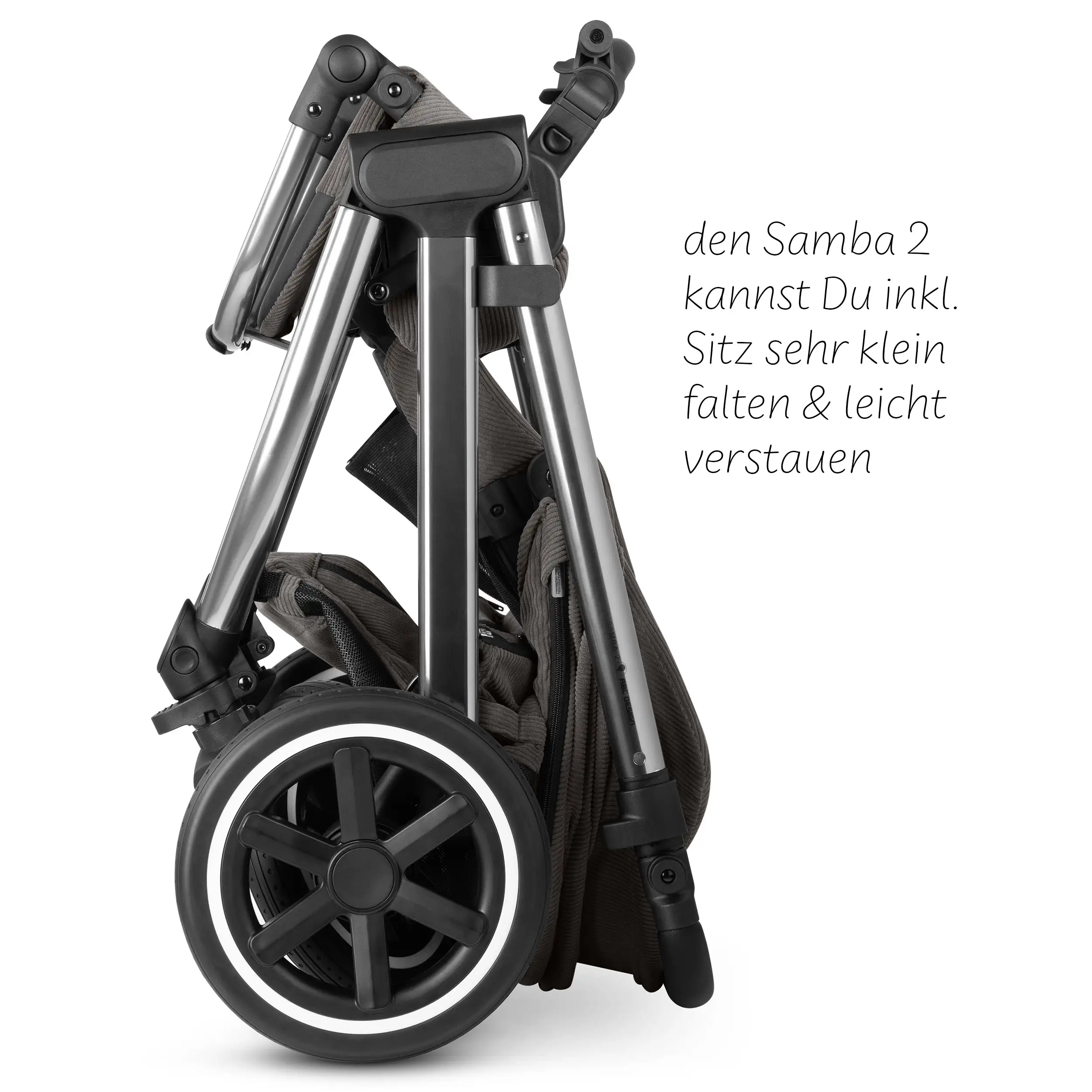 Set de cochecito 3en1 Samba 2 incl. silla de auto - Almond