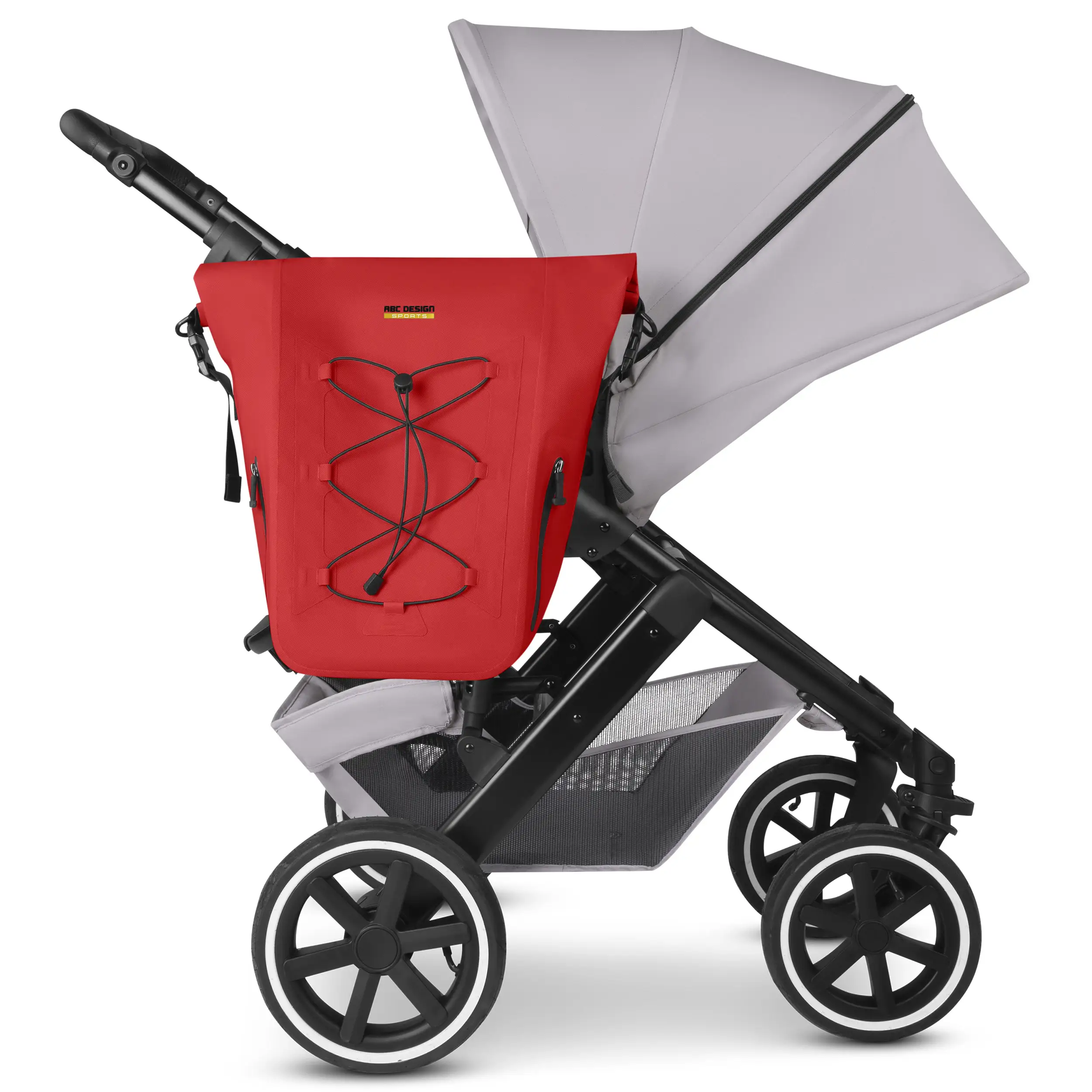 Bolsa de sillín Sion 20L para cochecito, remolque para bicicleta y uso diario - Mango