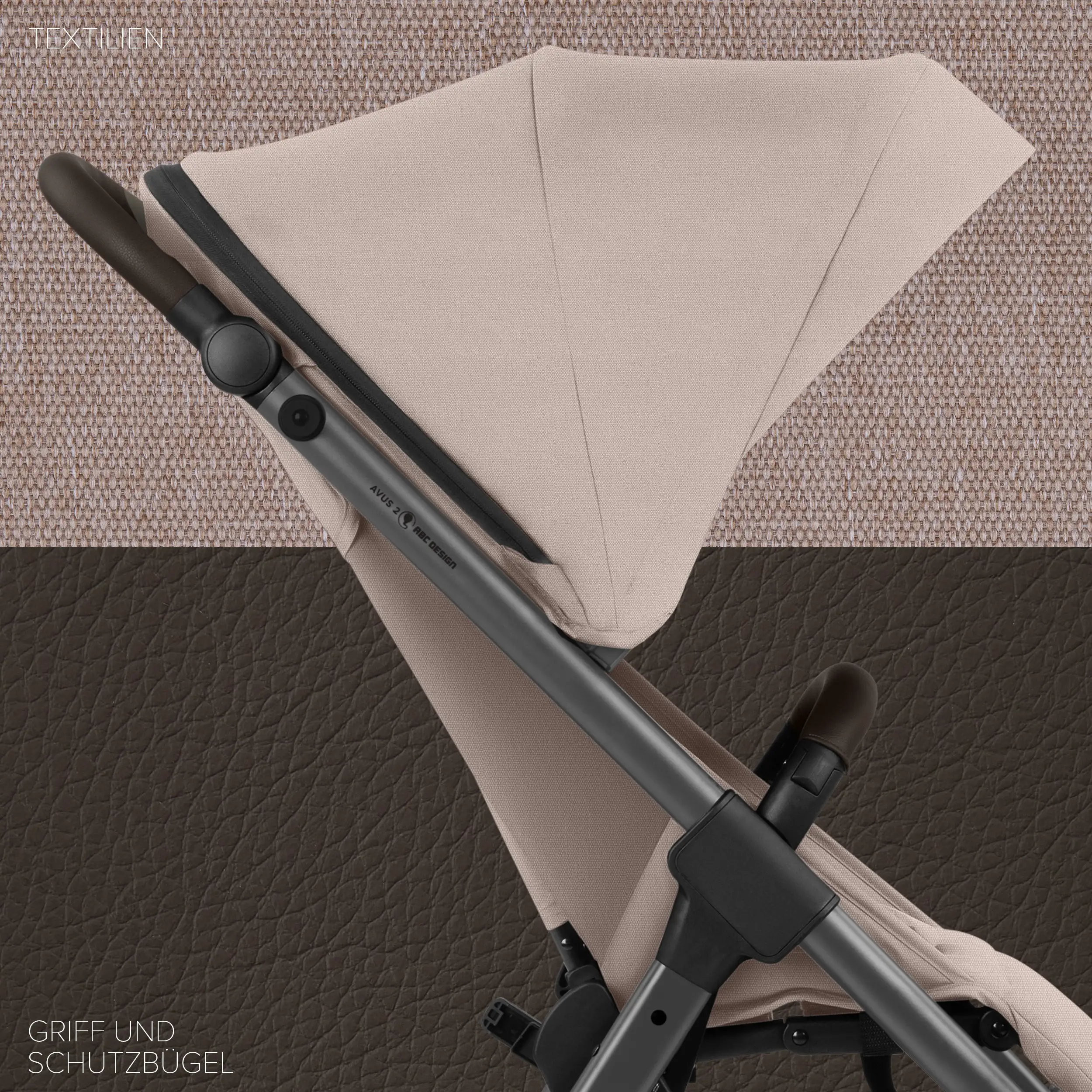 Silla de paseo Avus 2 - Camel