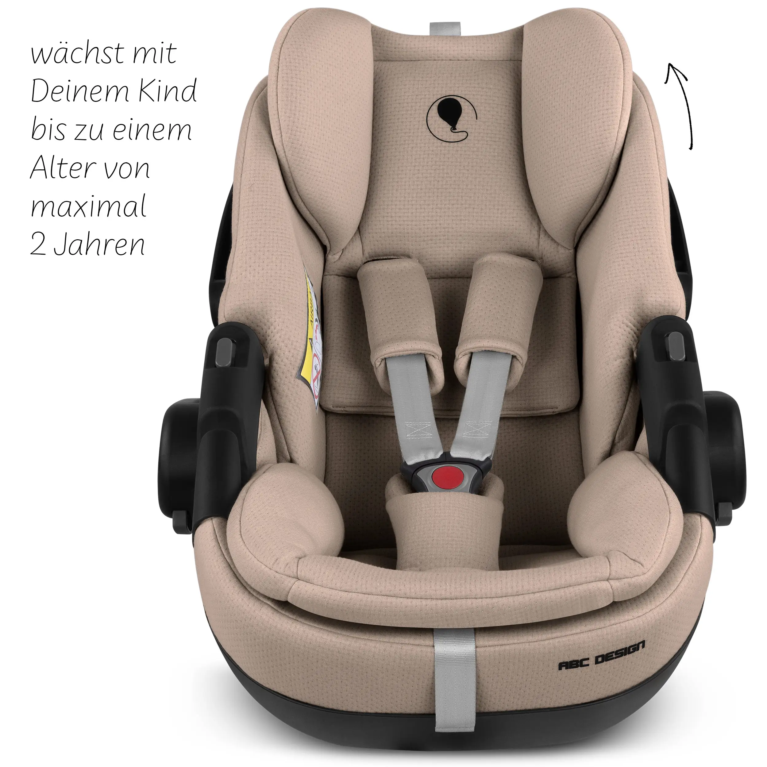 Silla de auto Calla i-Size reclinable incl. base ISOFIX giratoria Root