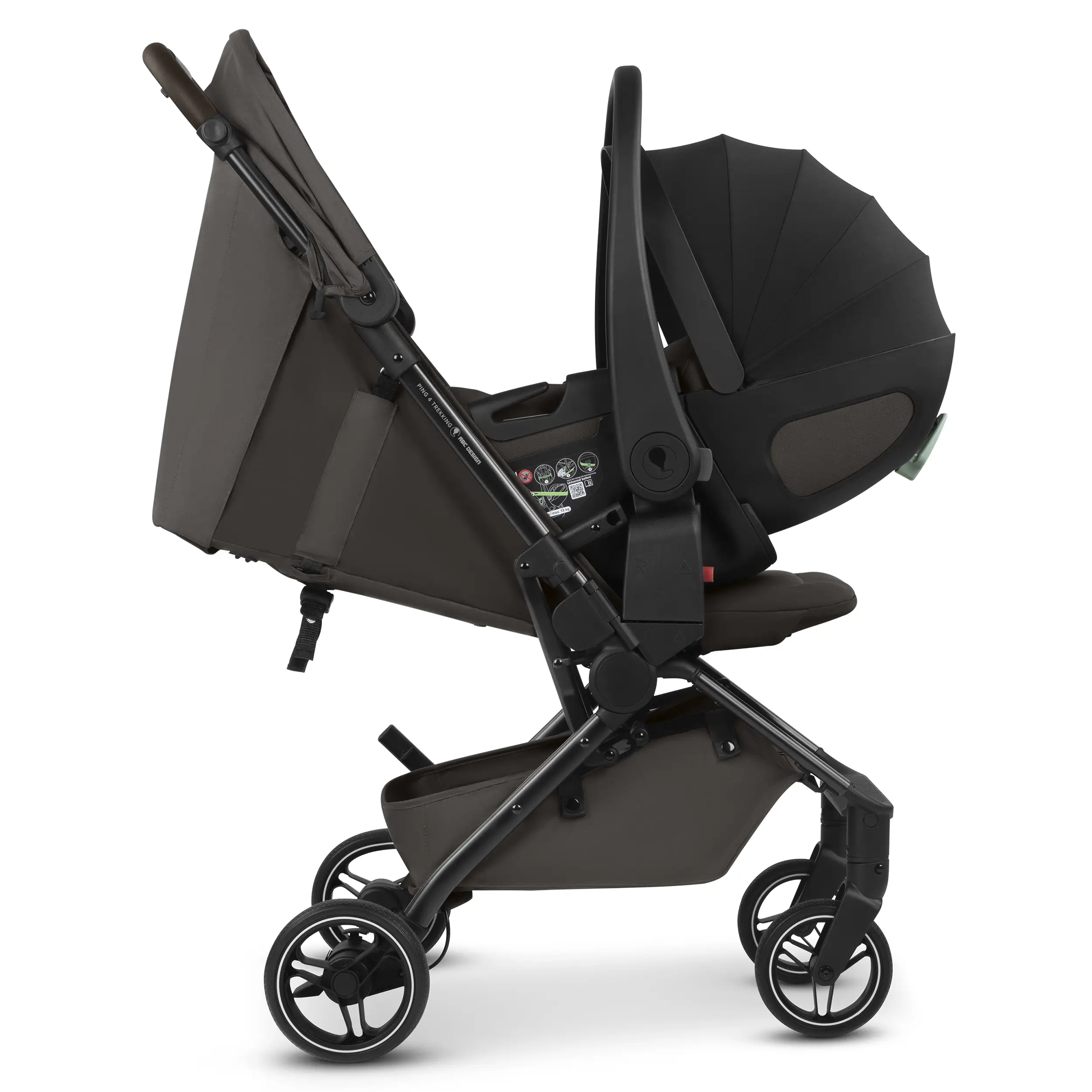 Silla de paseo para viaje Ping 4 Trekking - Nut