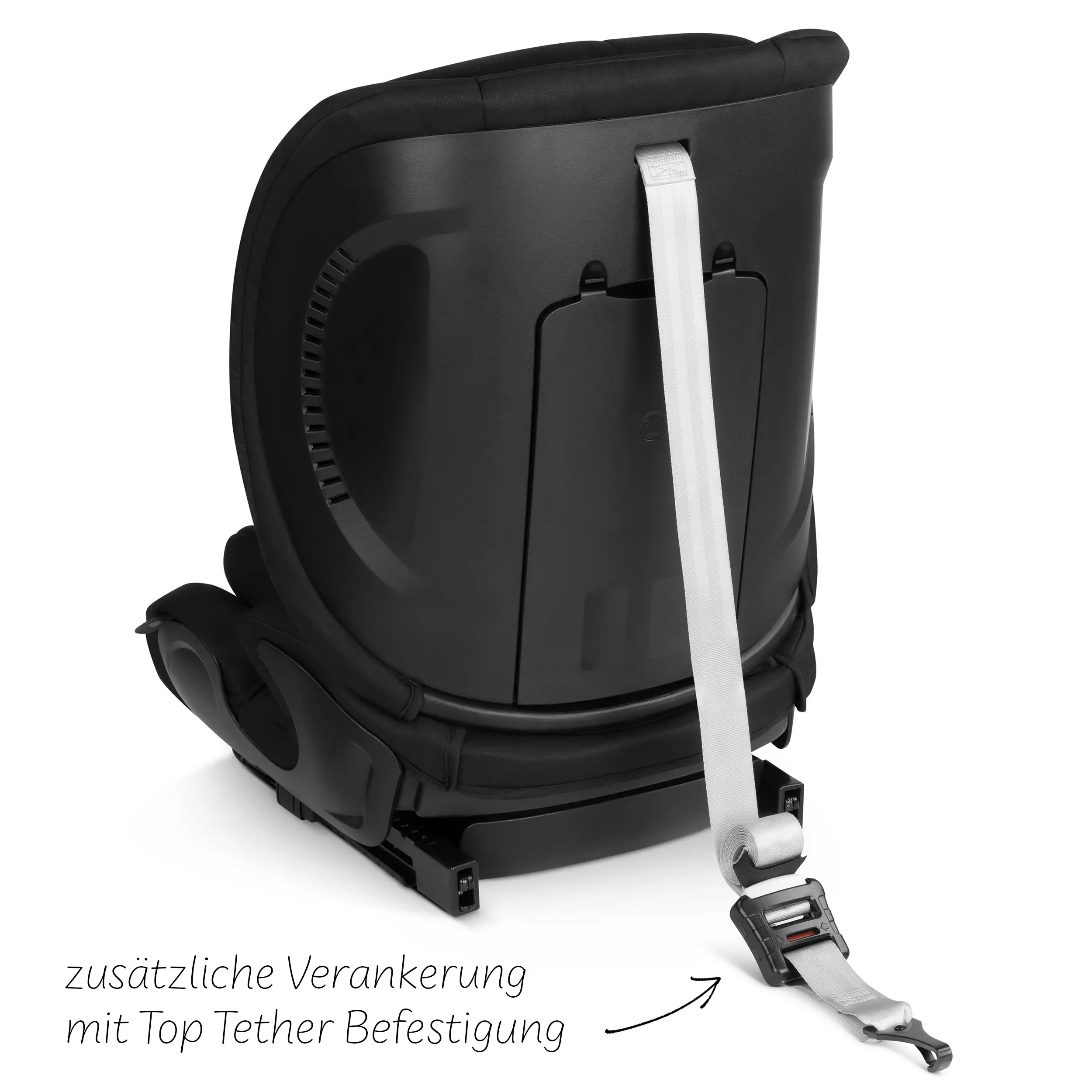 Silla de Auto  Aspen 2 Fix i-Size (de 15 meses a 12 años) - Black