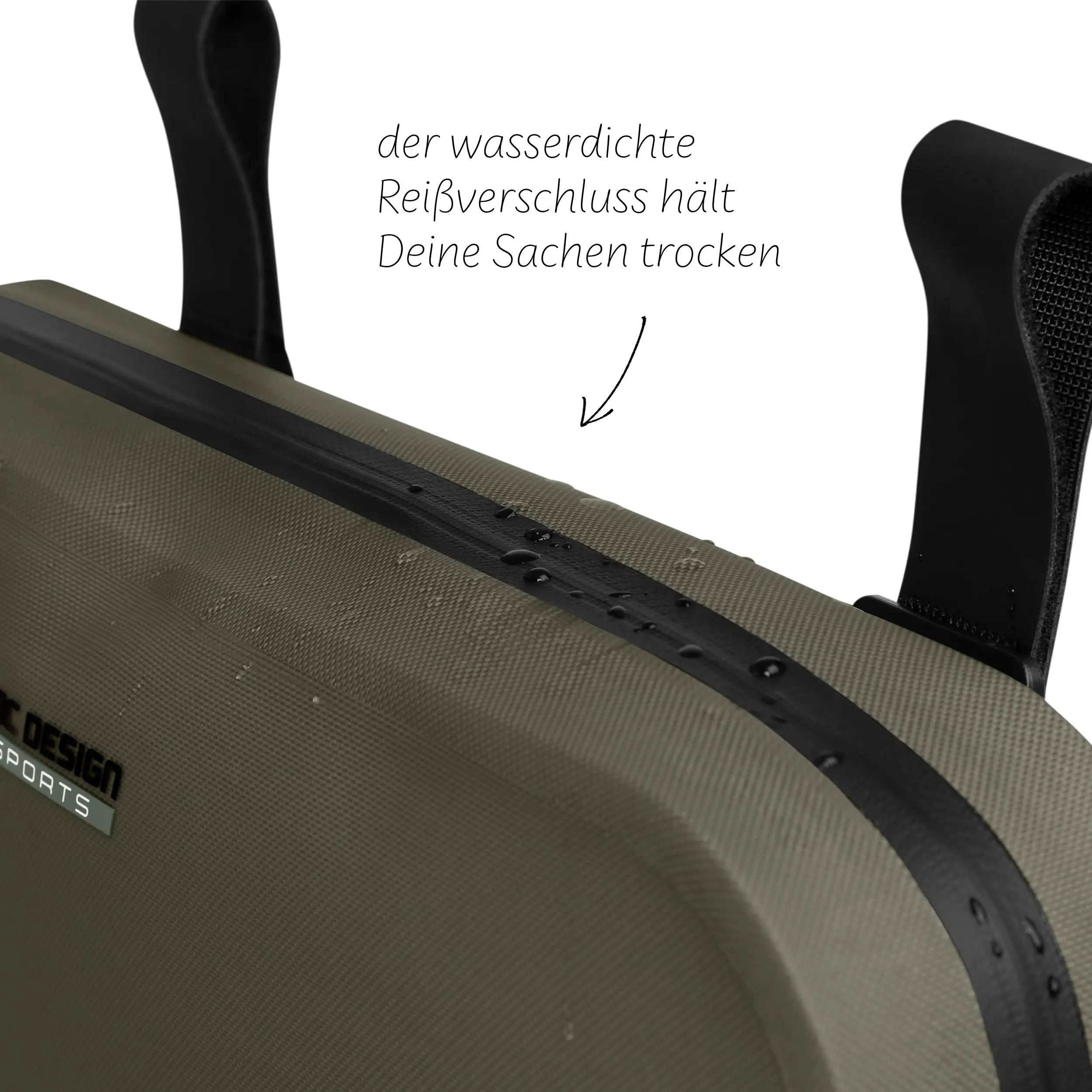 Bolsa de sillín Geneva 4,5L para cochecitos, bicicletas y uso diario - Avocado