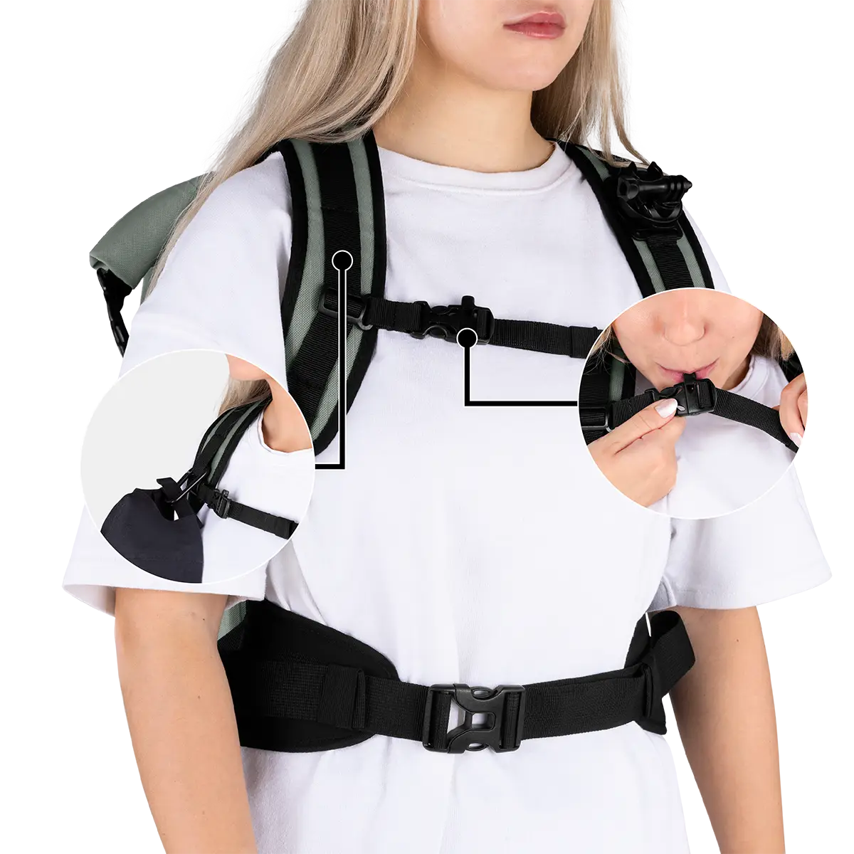 Cinturones de confort con extras