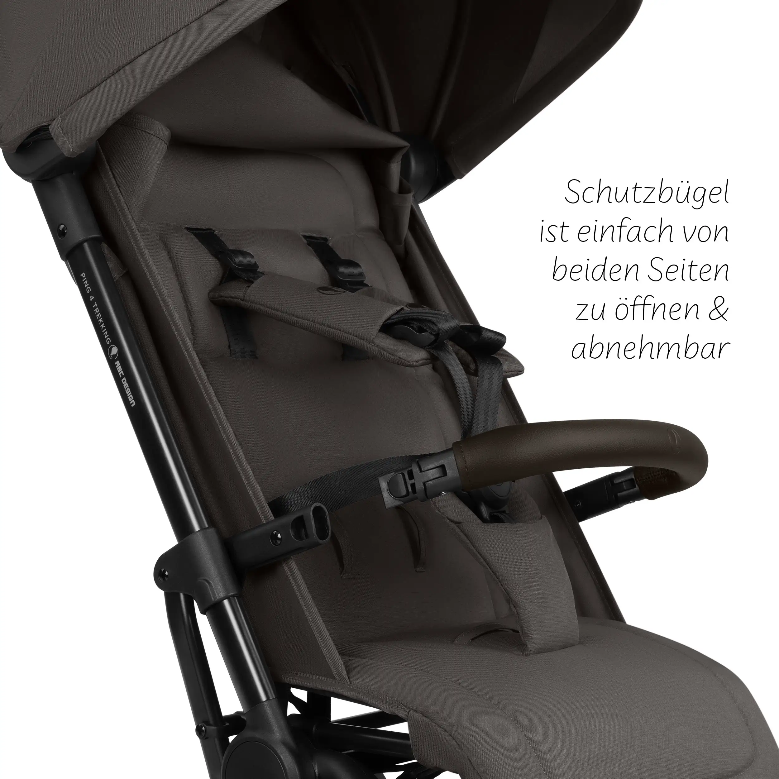Silla de paseo de viaje Ping 4 Trekking - Nut