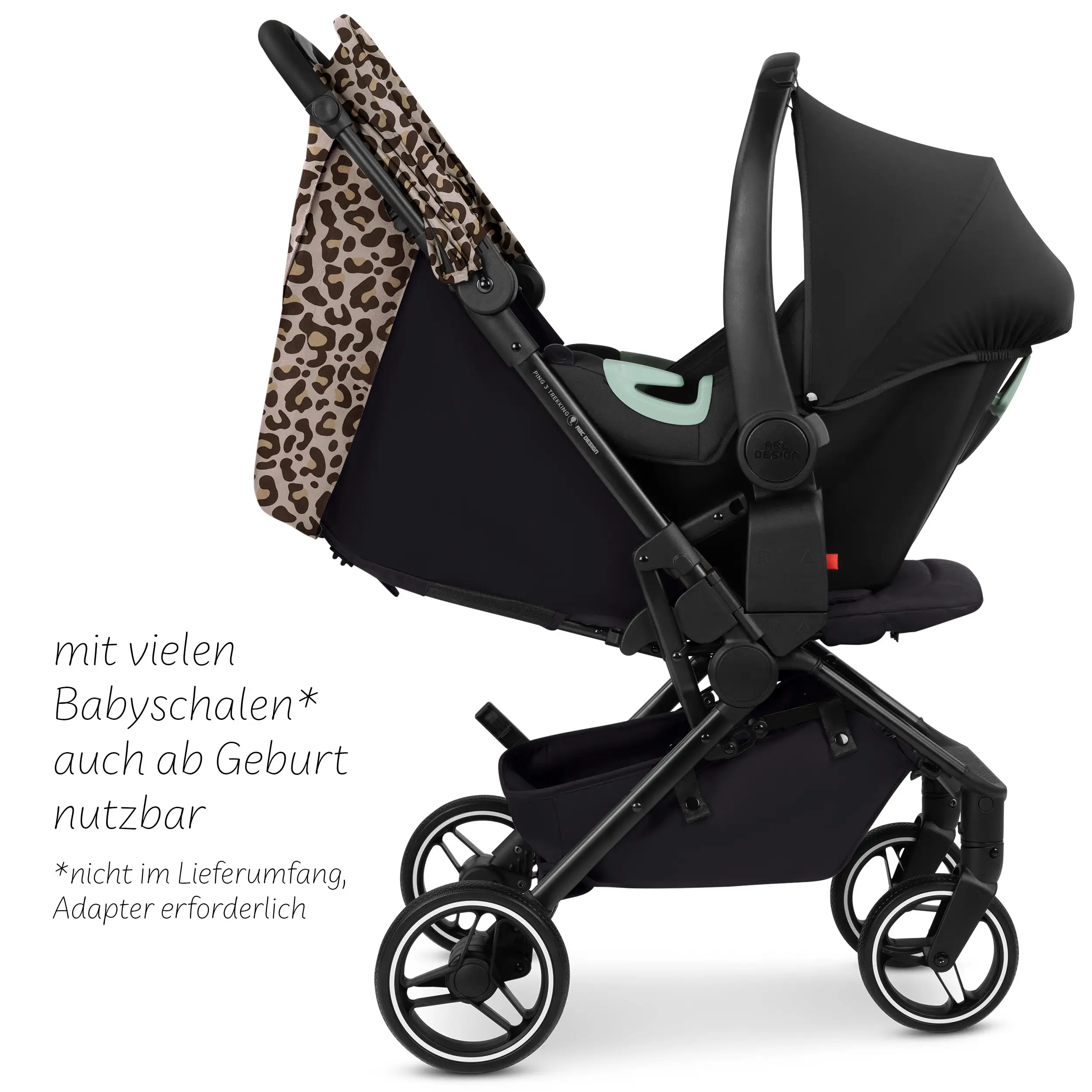 Silla de paseo Ping 3 Trekking - Camel