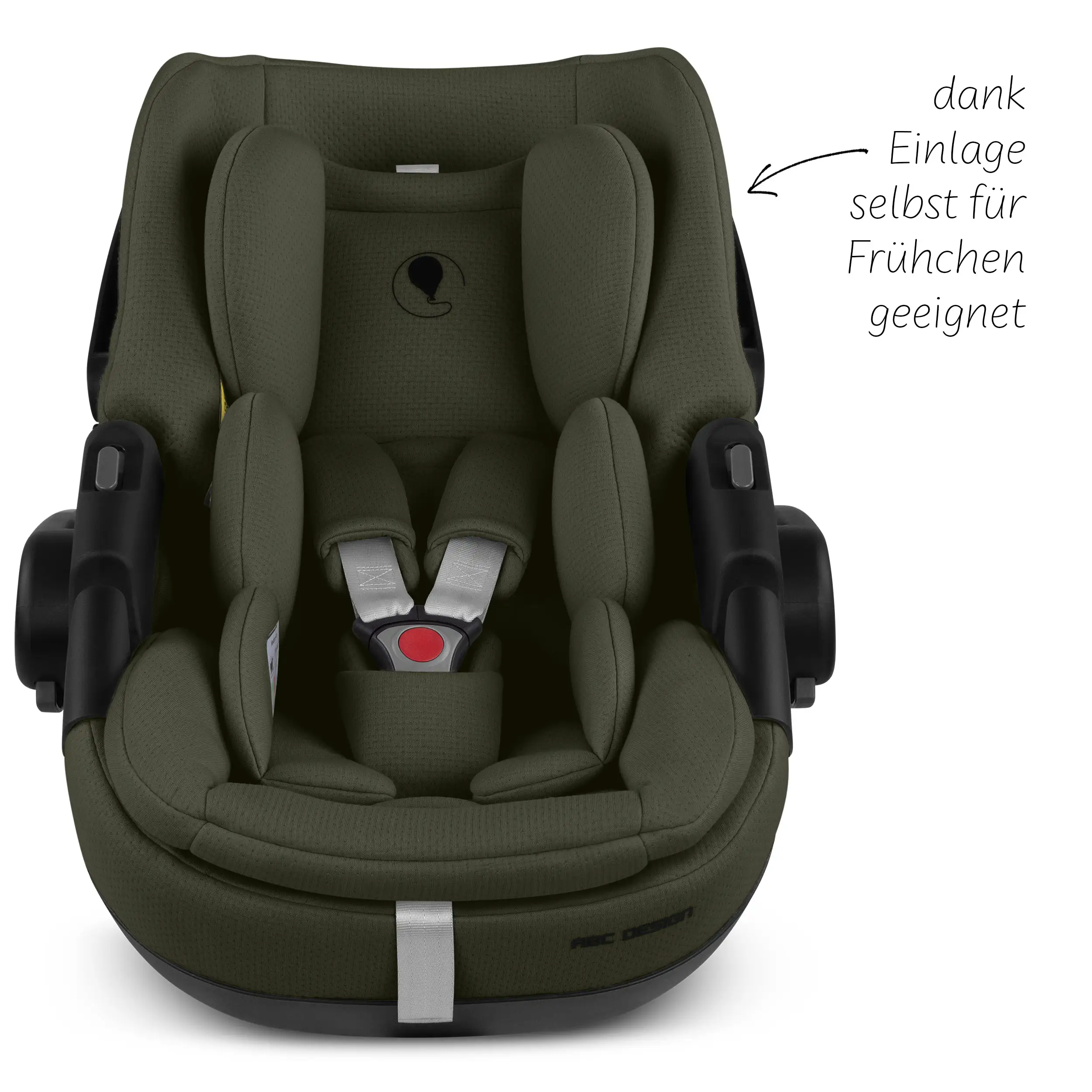 Silla de auto reclinable Calla i-Size - Olive