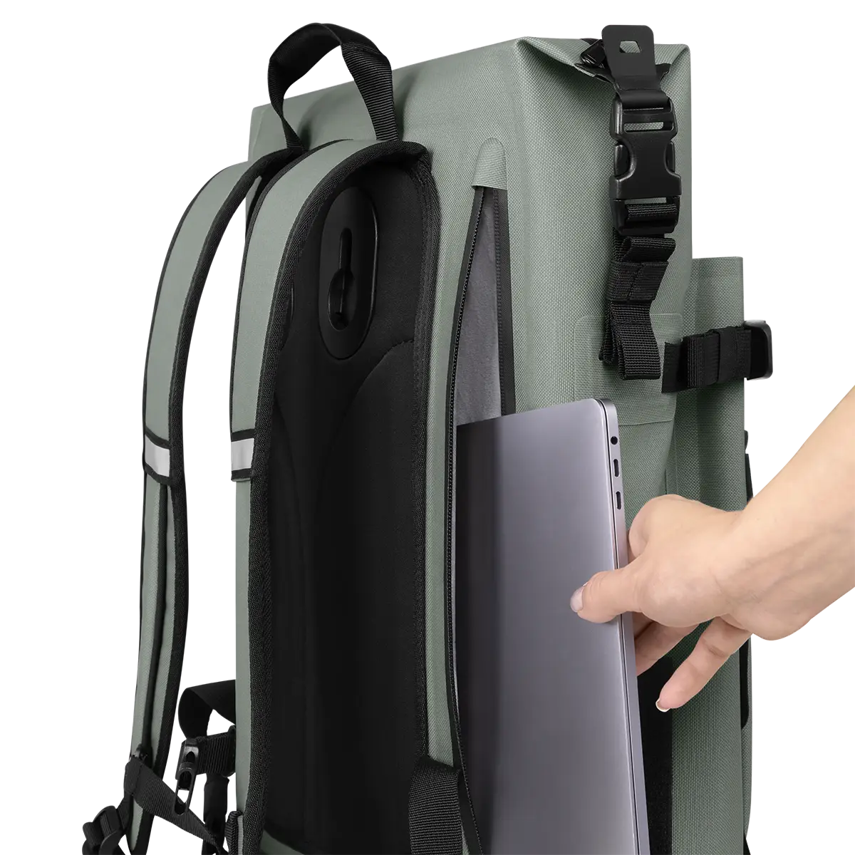 Compartimento seguro para el portátil (16 pulgadas)