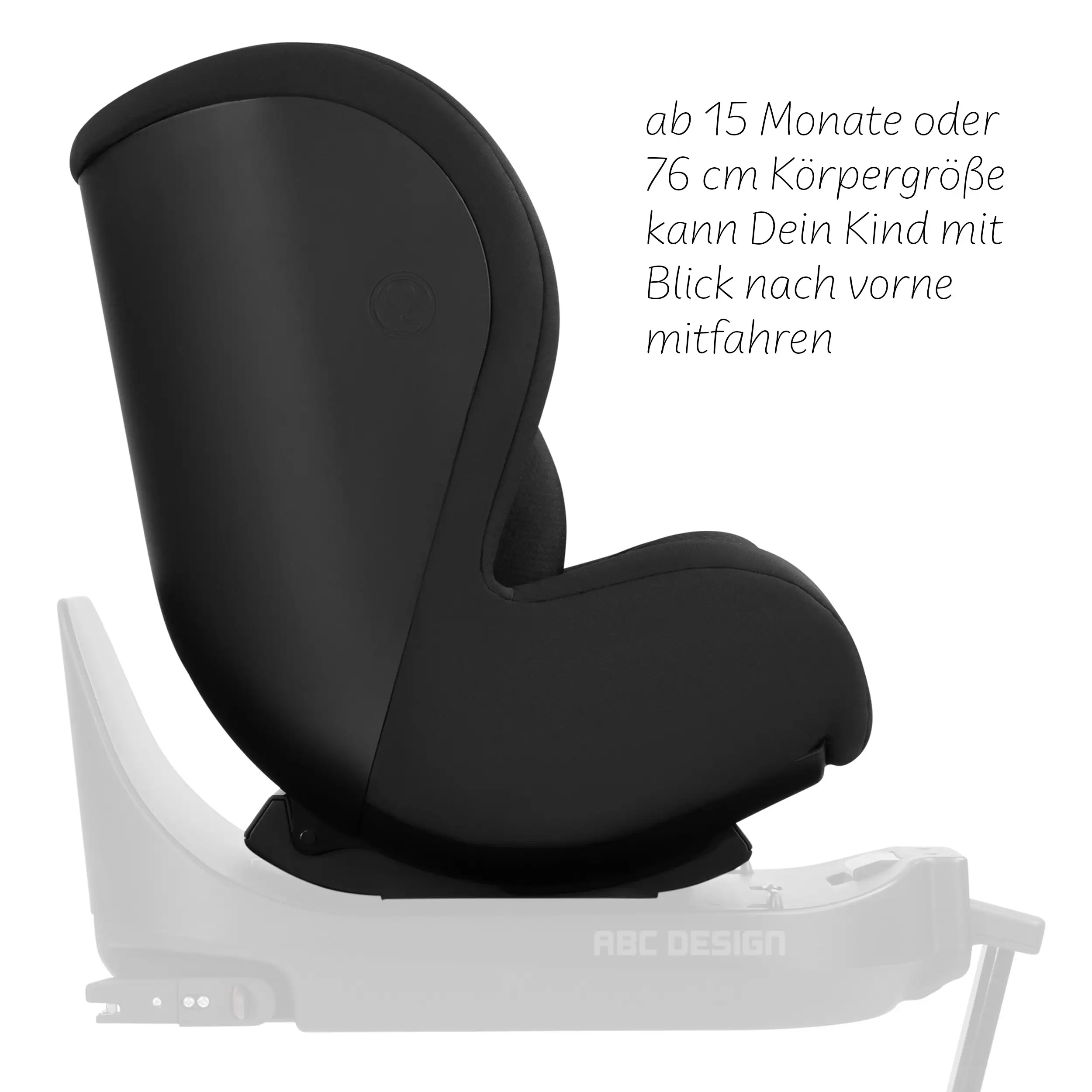 Silla de auto Reboard  Lily i-Size (desde el nacimiento hasta los 4 años) - Black