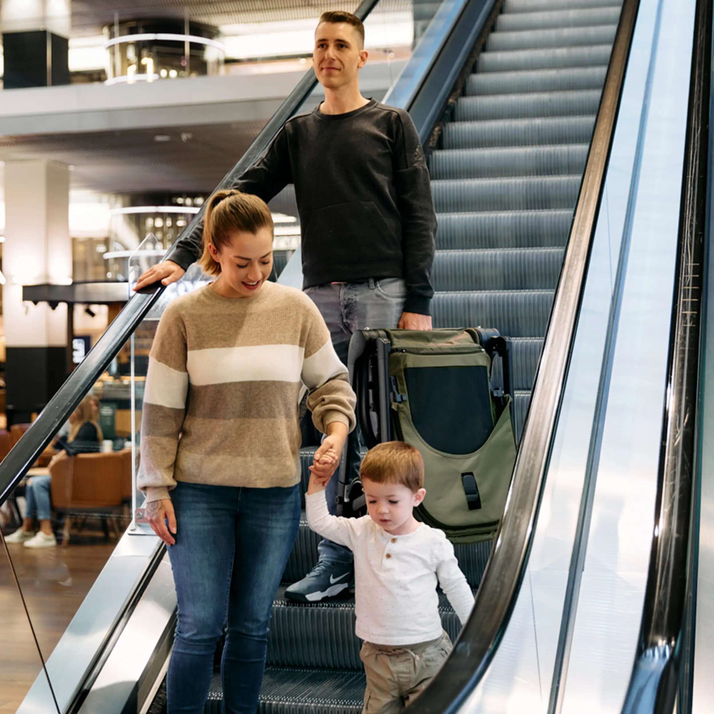 Set de cochecito 4en1 City Life con base Isofix - Avocado