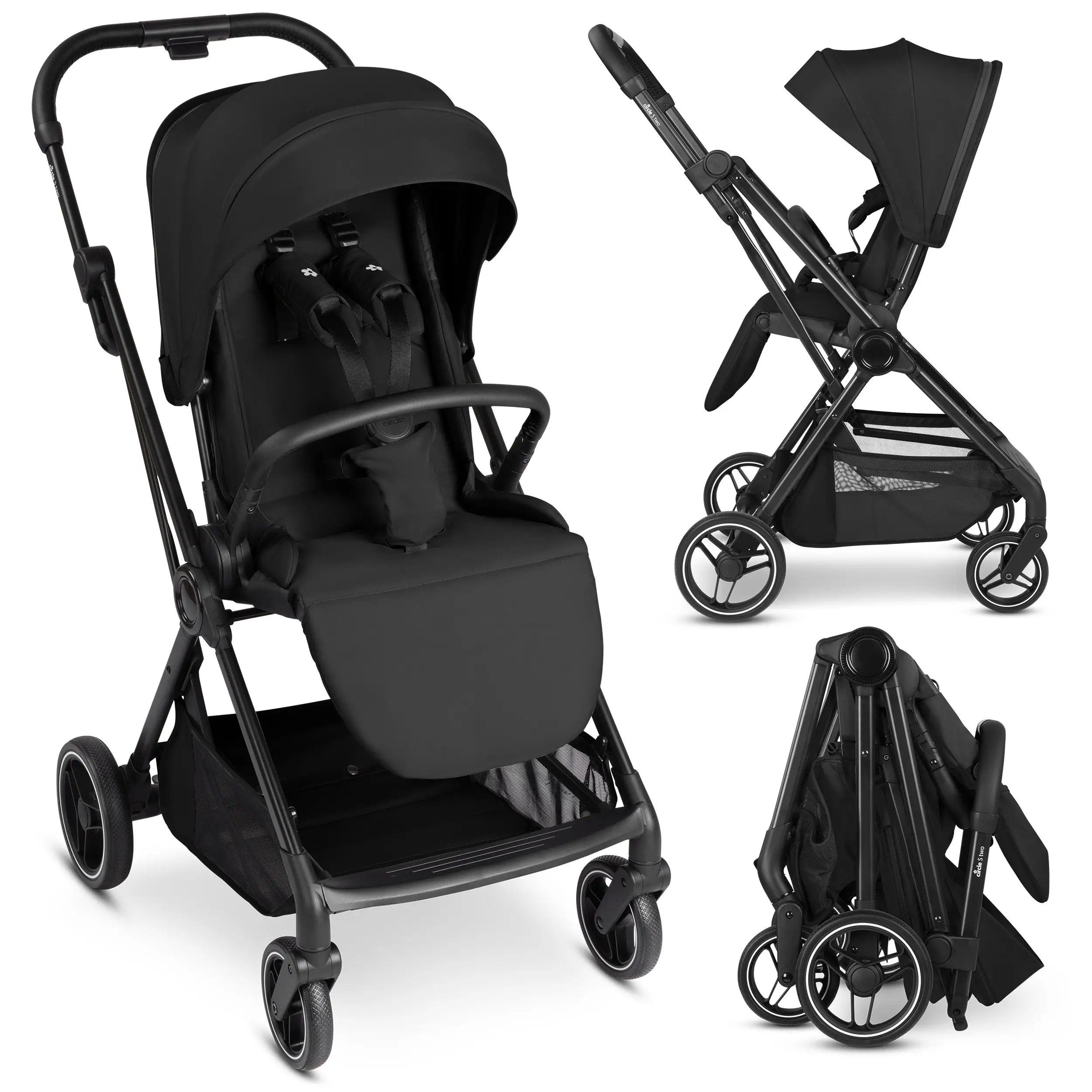 Silla de paseo S Two - Black