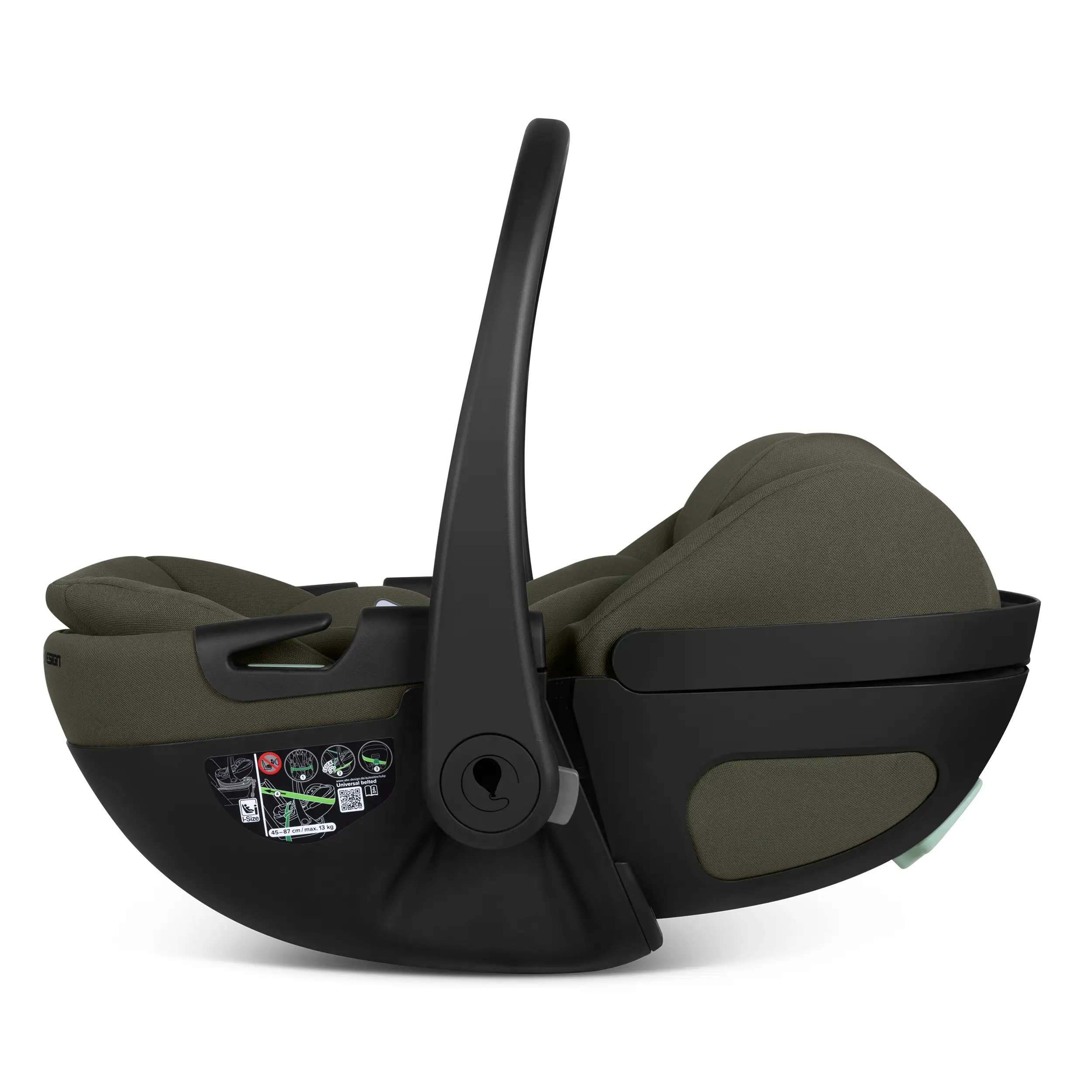 Silla de coche con función de reclinación Calla i-Size - Olive