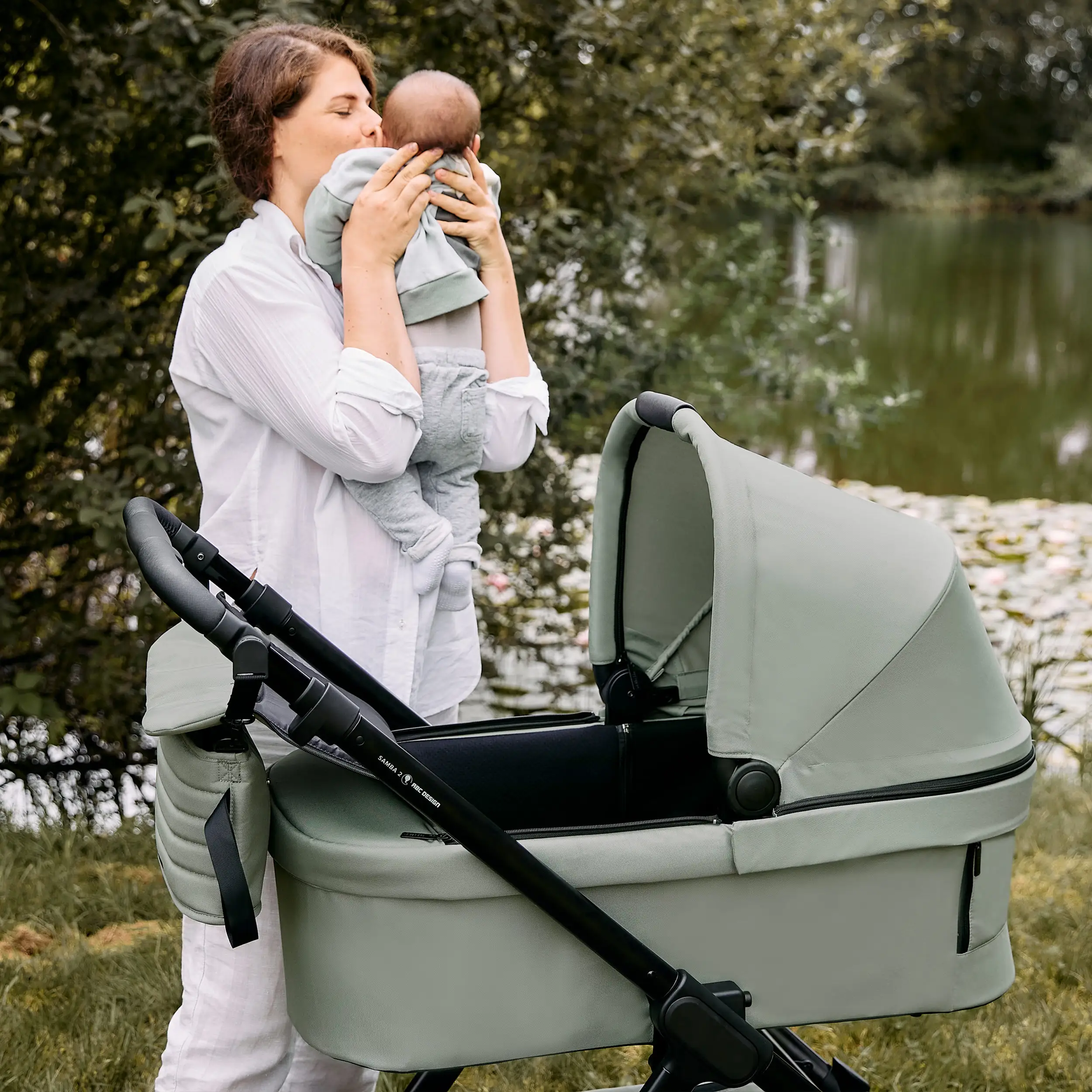 Set cochecito 3en1 Samba 2 incl. Silla de Auto - Pine