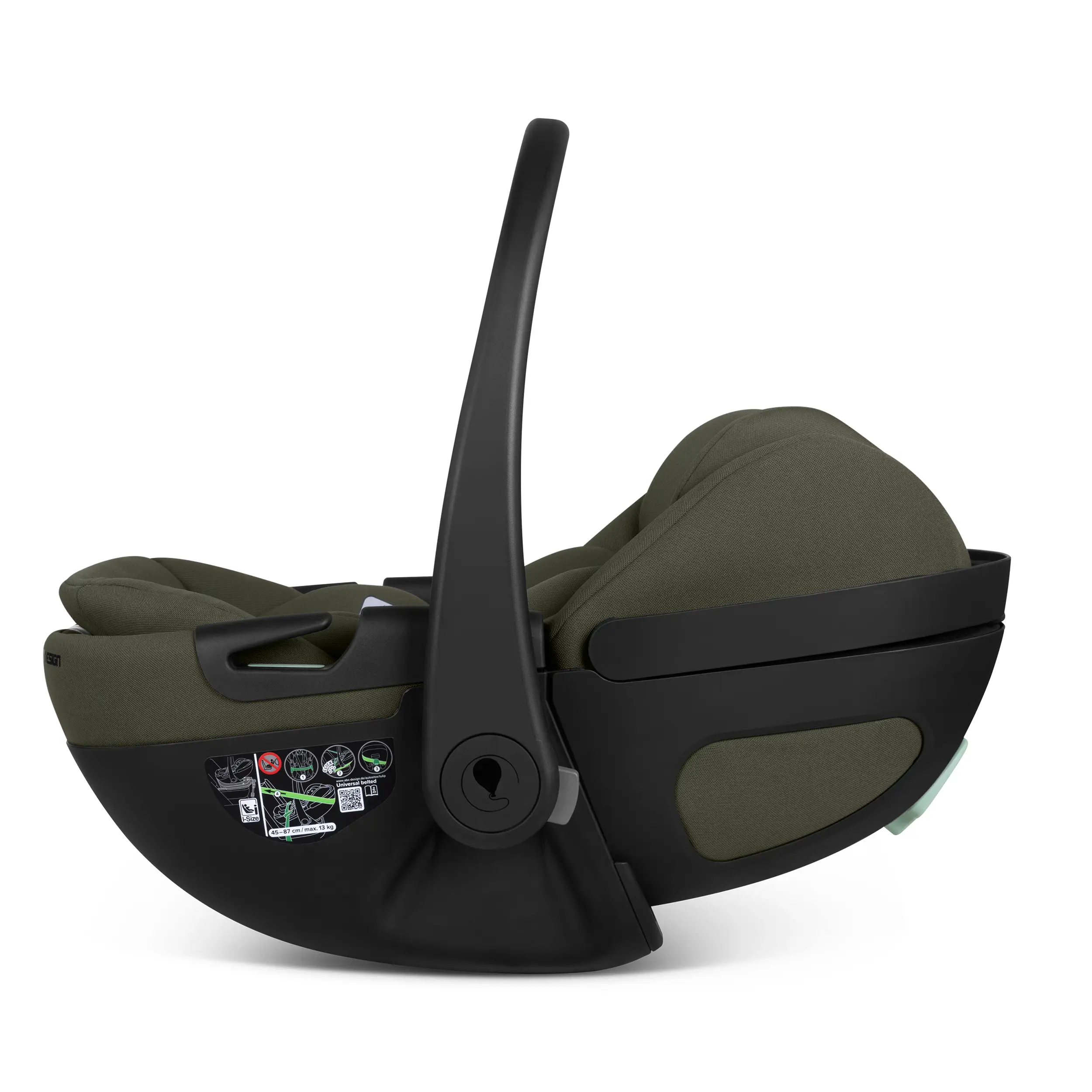 Silla de coche con función de reclinación Calla i-Size - Olive