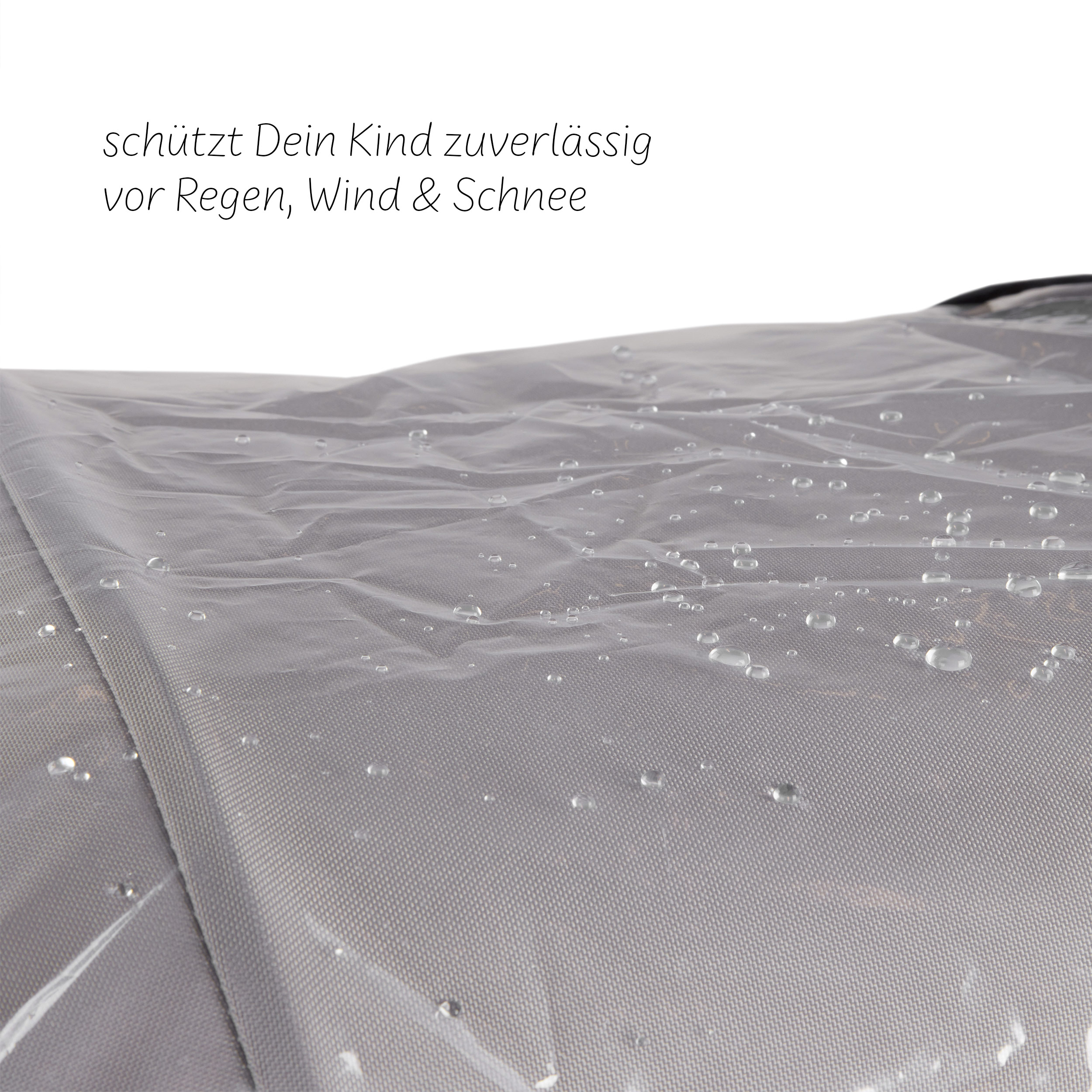 Bolso de lluvia  para cochecito gemelar Zoom