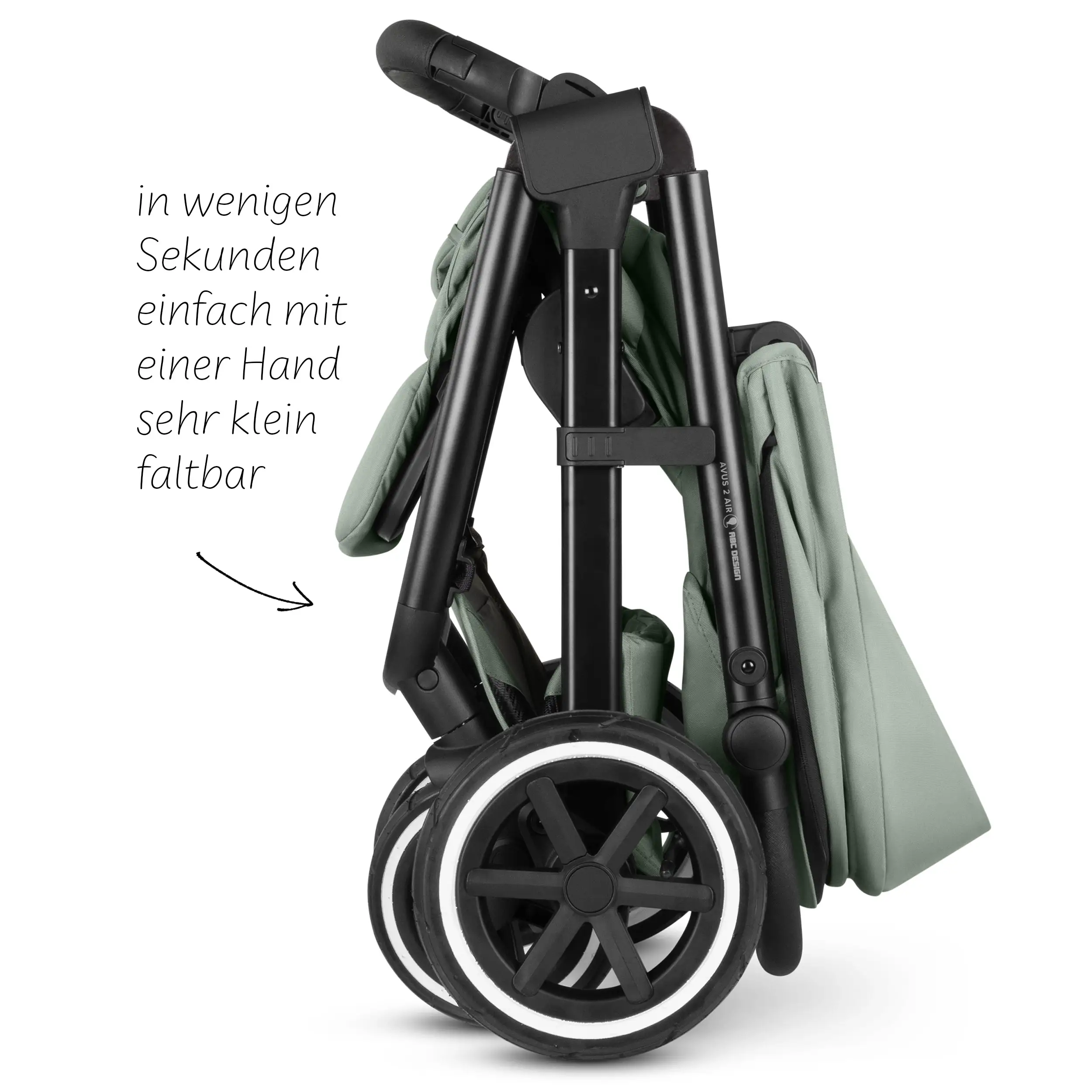 Silla de Paseo Avus 2 Air con rueda de aire - Pine