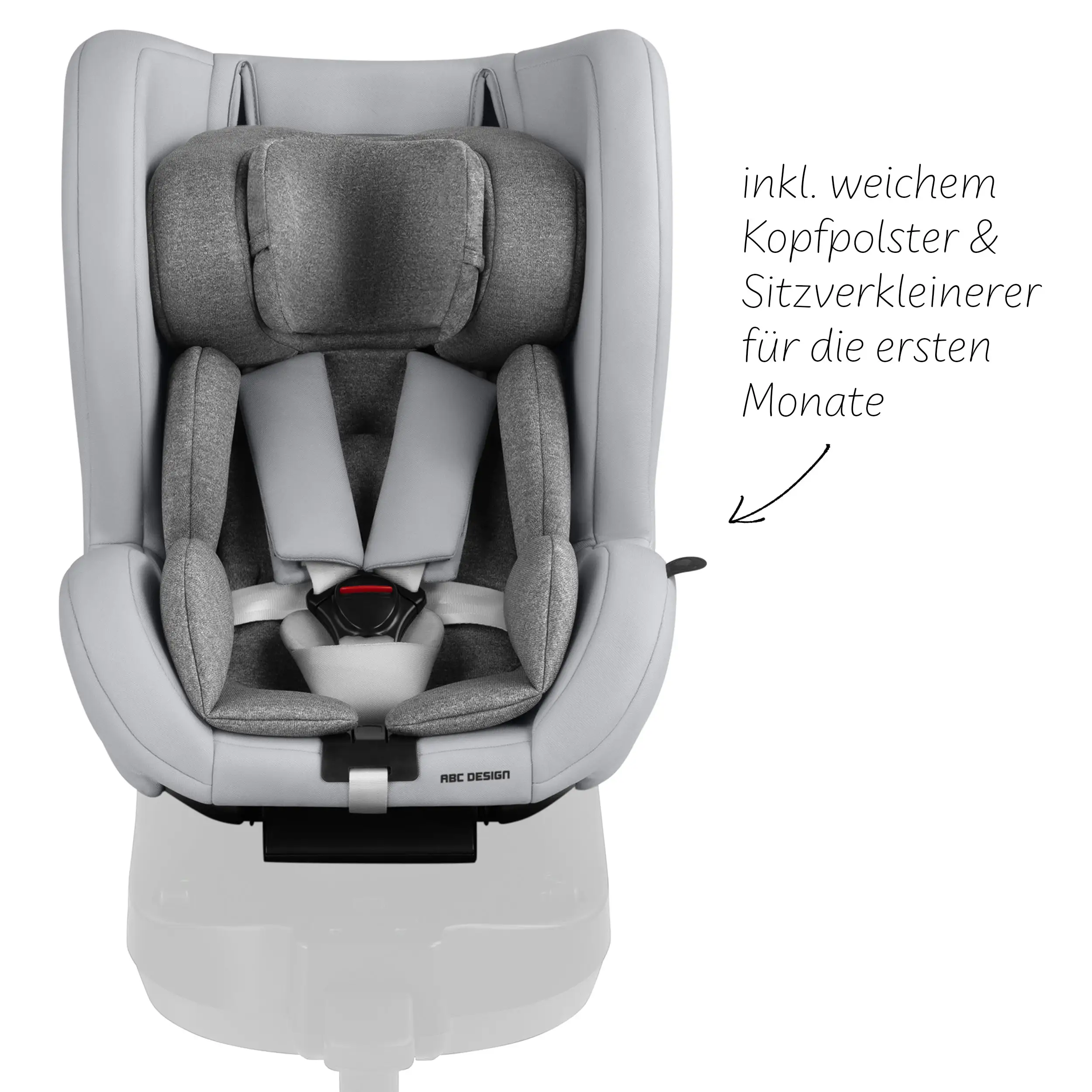 Silla de auto Lily i-Size incl. base ISOFIX giratoria Root - Pearl