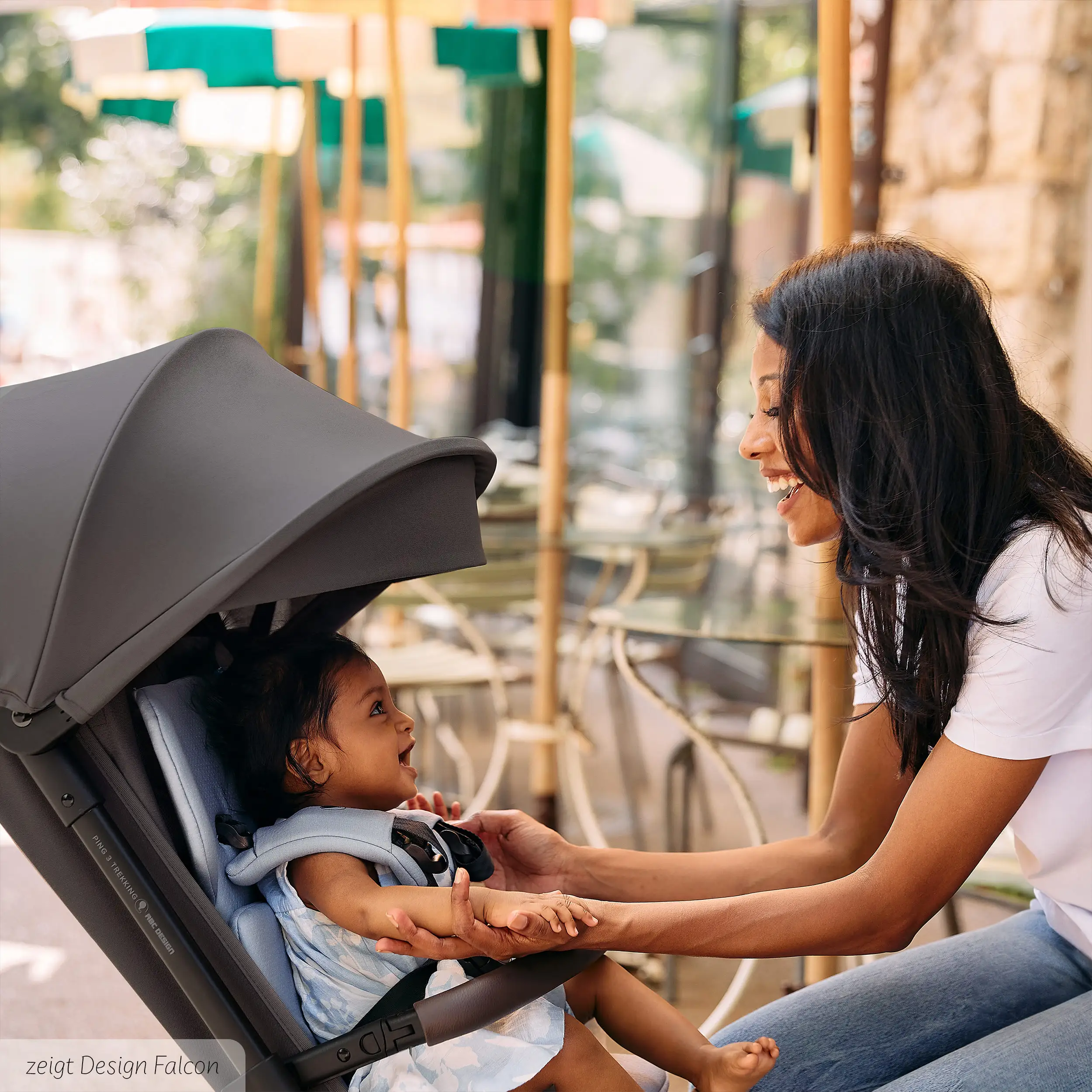 Silla de paseo Ping 3 Trekking - Camel