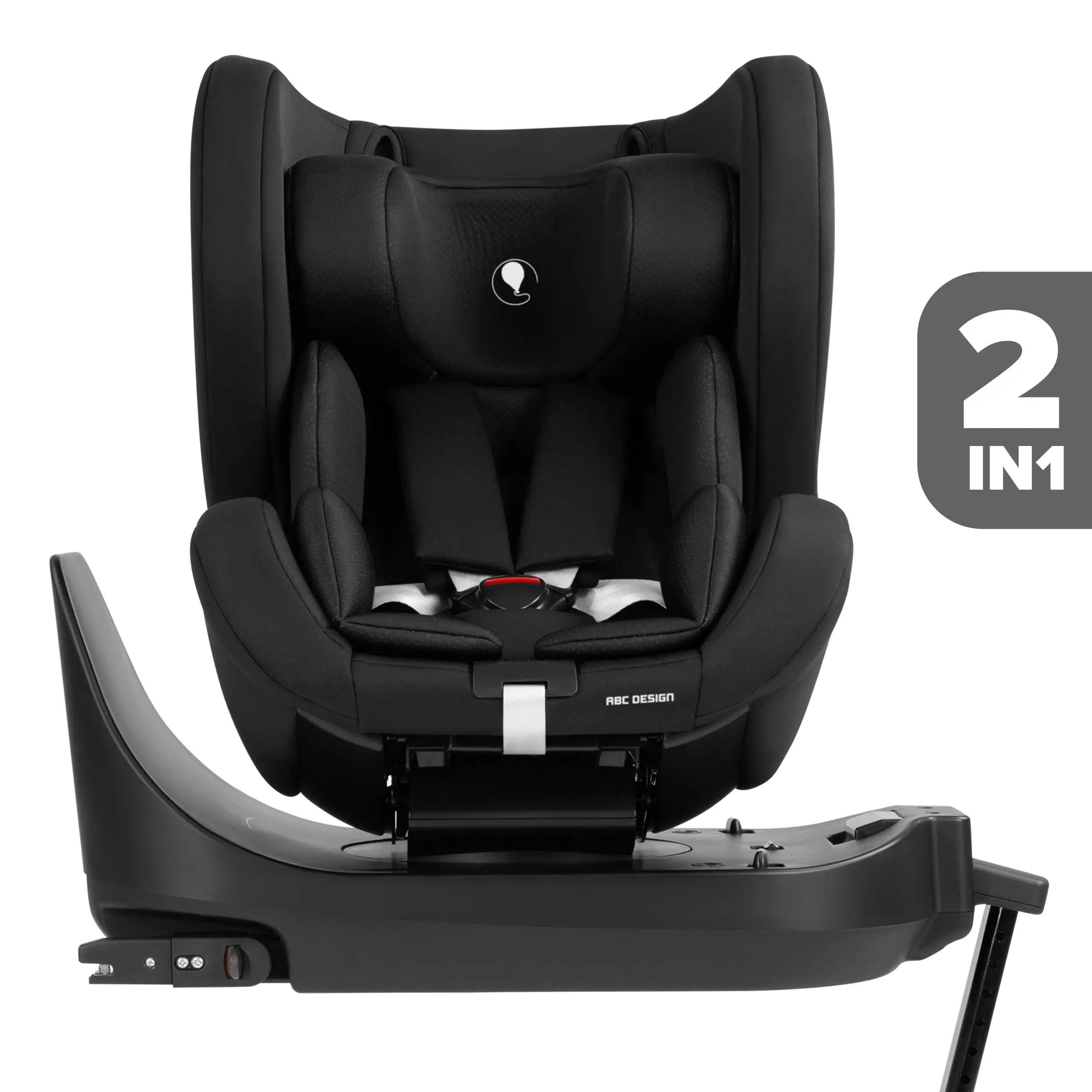 Silla para niños Lily i-Size con base Isofix giratoria Root - Black