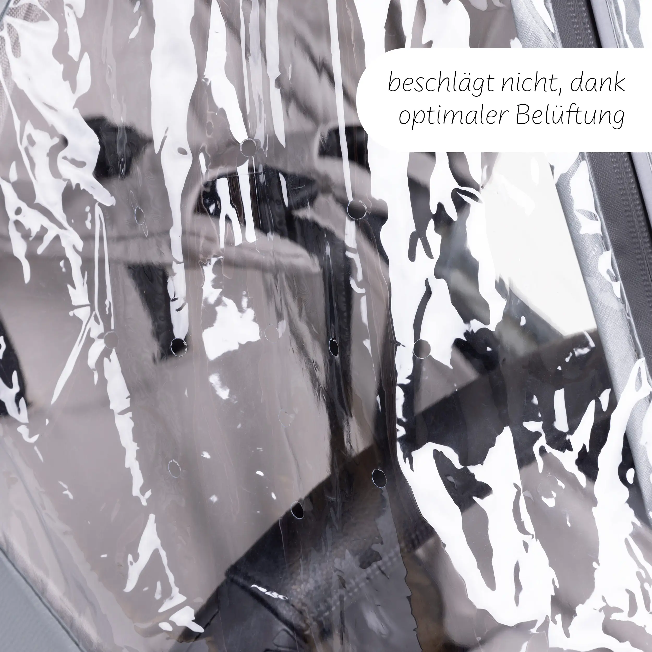 Protector de lluvia 4 estaciones para silla de paseo (con cremallera)